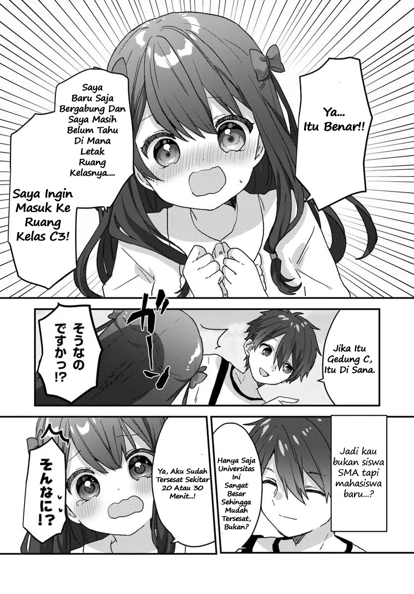 Daigaku Nyuugakuji kara Uwasa sareteita Bishoujo San Shimai, Ikiwakareteita Gimai Datta. Chapter 1 - halaman 12