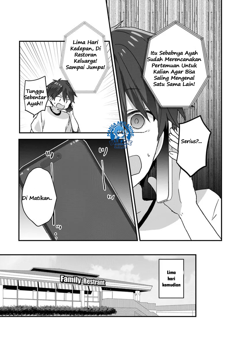 Daigaku Nyuugakuji kara Uwasa sareteita Bishoujo San Shimai, Ikiwakareteita Gimai Datta. Chapter 1 - halaman 35