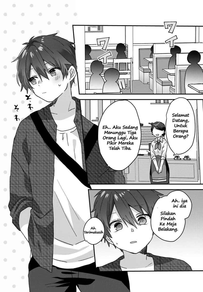 Daigaku Nyuugakuji kara Uwasa sareteita Bishoujo San Shimai, Ikiwakareteita Gimai Datta. Chapter 1 - halaman 36