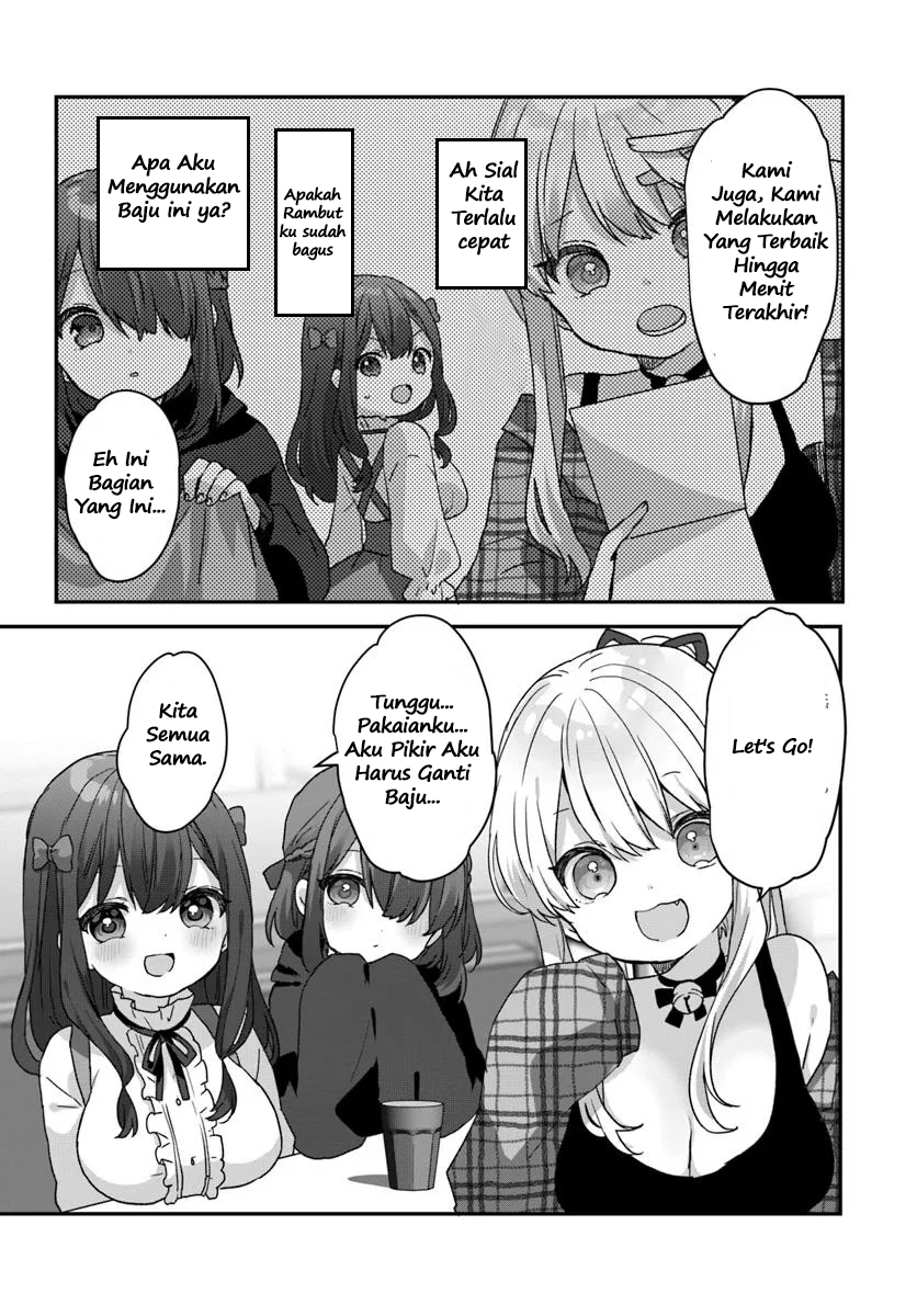 Daigaku Nyuugakuji kara Uwasa sareteita Bishoujo San Shimai, Ikiwakareteita Gimai Datta. Chapter 1 - halaman 40