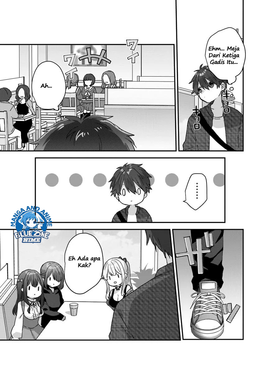 Daigaku Nyuugakuji kara Uwasa sareteita Bishoujo San Shimai, Ikiwakareteita Gimai Datta. Chapter 1 - halaman 41
