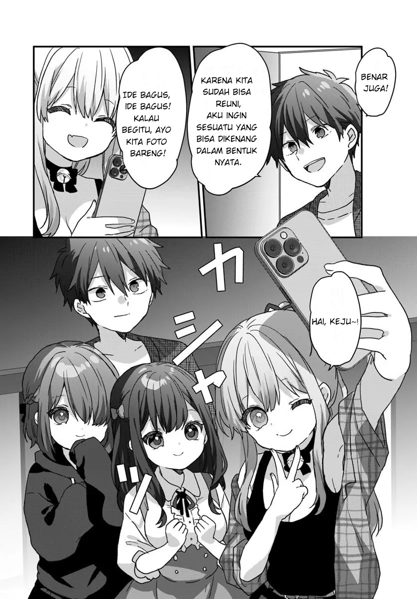 Daigaku Nyuugakuji kara Uwasa sareteita Bishoujo San Shimai, Ikiwakareteita Gimai Datta. Chapter 2.2 - halaman 13