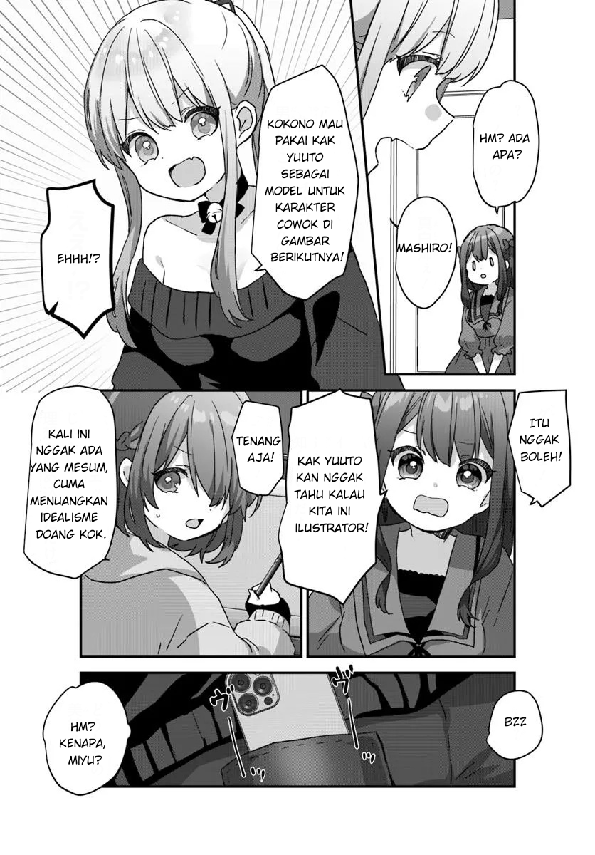 Daigaku Nyuugakuji kara Uwasa sareteita Bishoujo San Shimai, Ikiwakareteita Gimai Datta. Chapter 2.2 - halaman 16