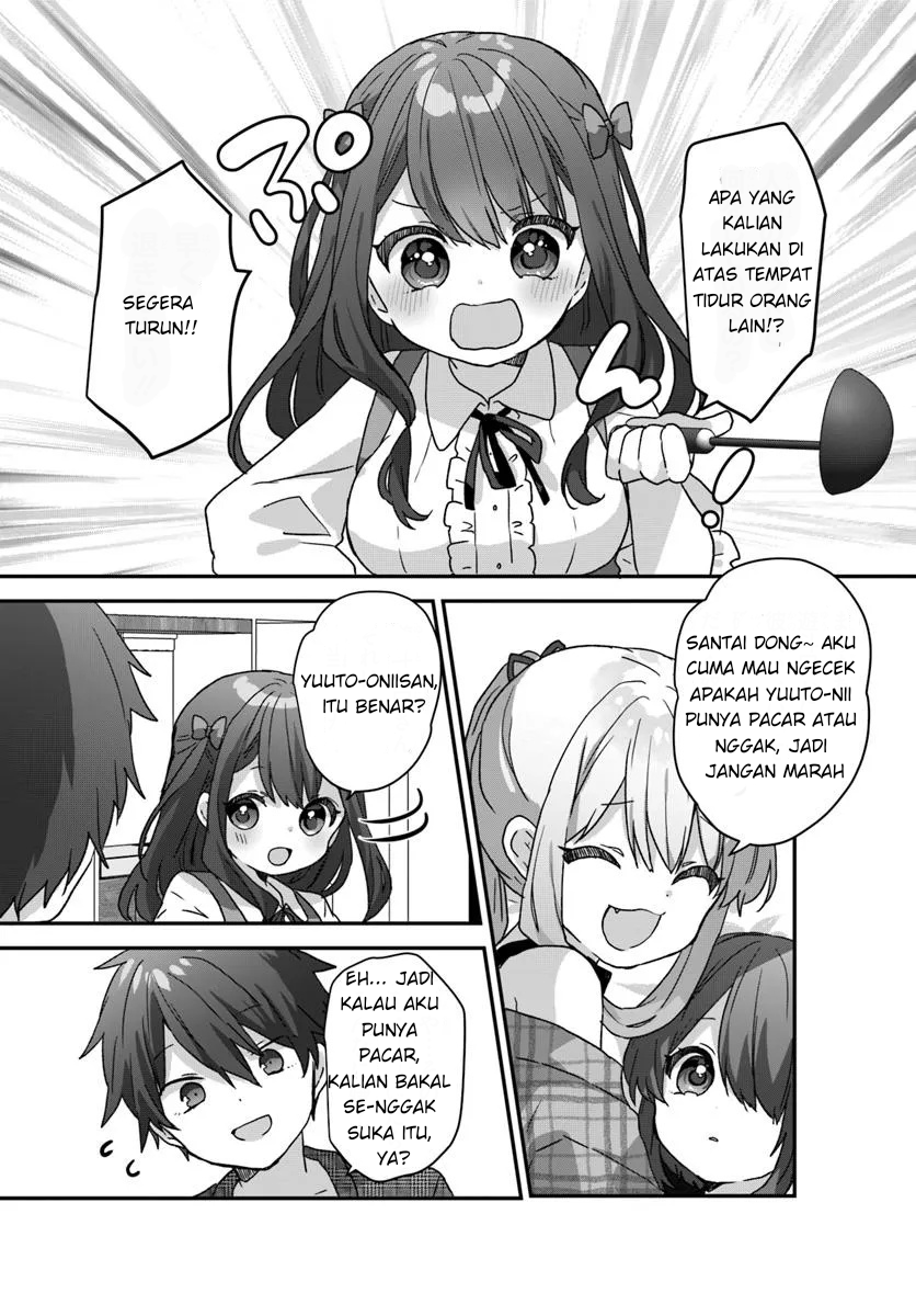 Daigaku Nyuugakuji kara Uwasa sareteita Bishoujo San Shimai, Ikiwakareteita Gimai Datta. Chapter 2.2 - halaman 7