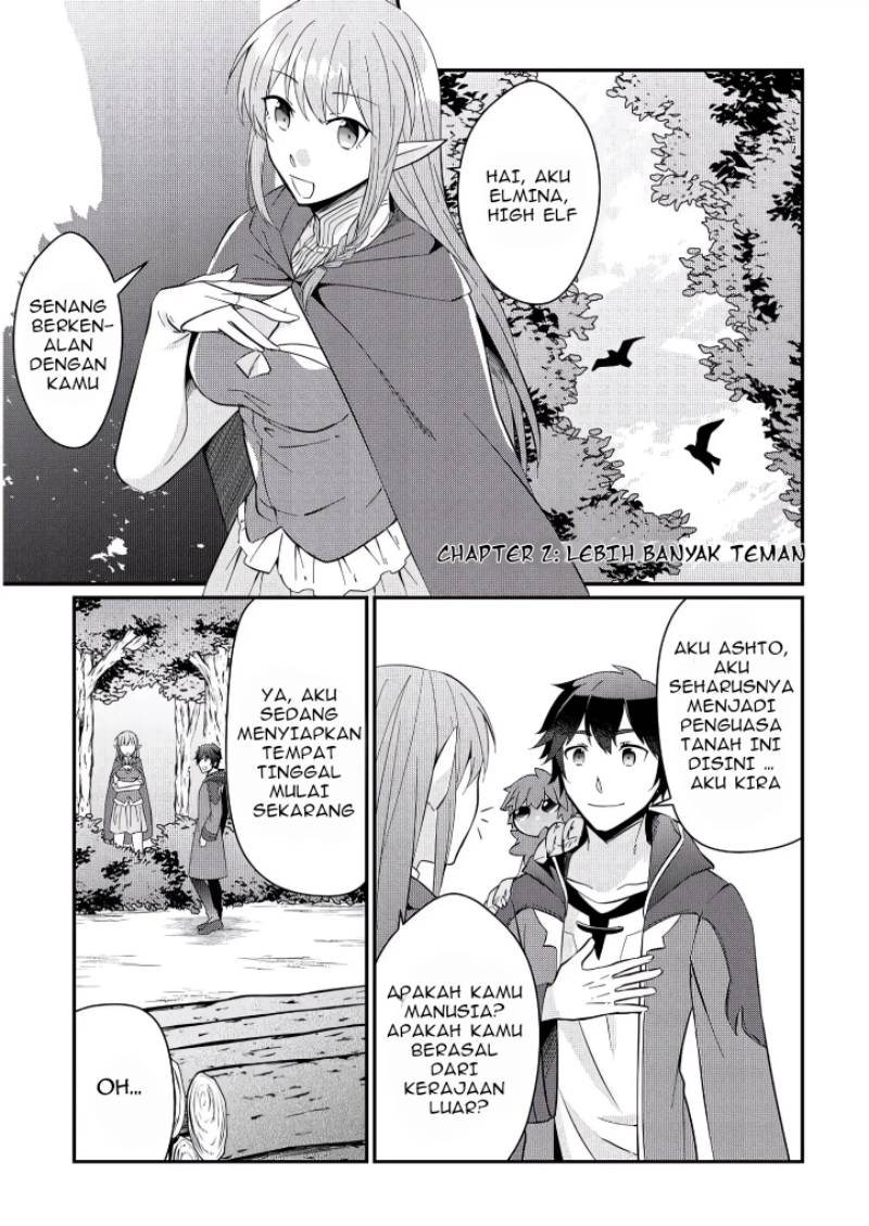 Daijizen no Mahoutsukai Ashuto, Sutareta Ryouchi de Slow Life Chapter 2 - halaman 1