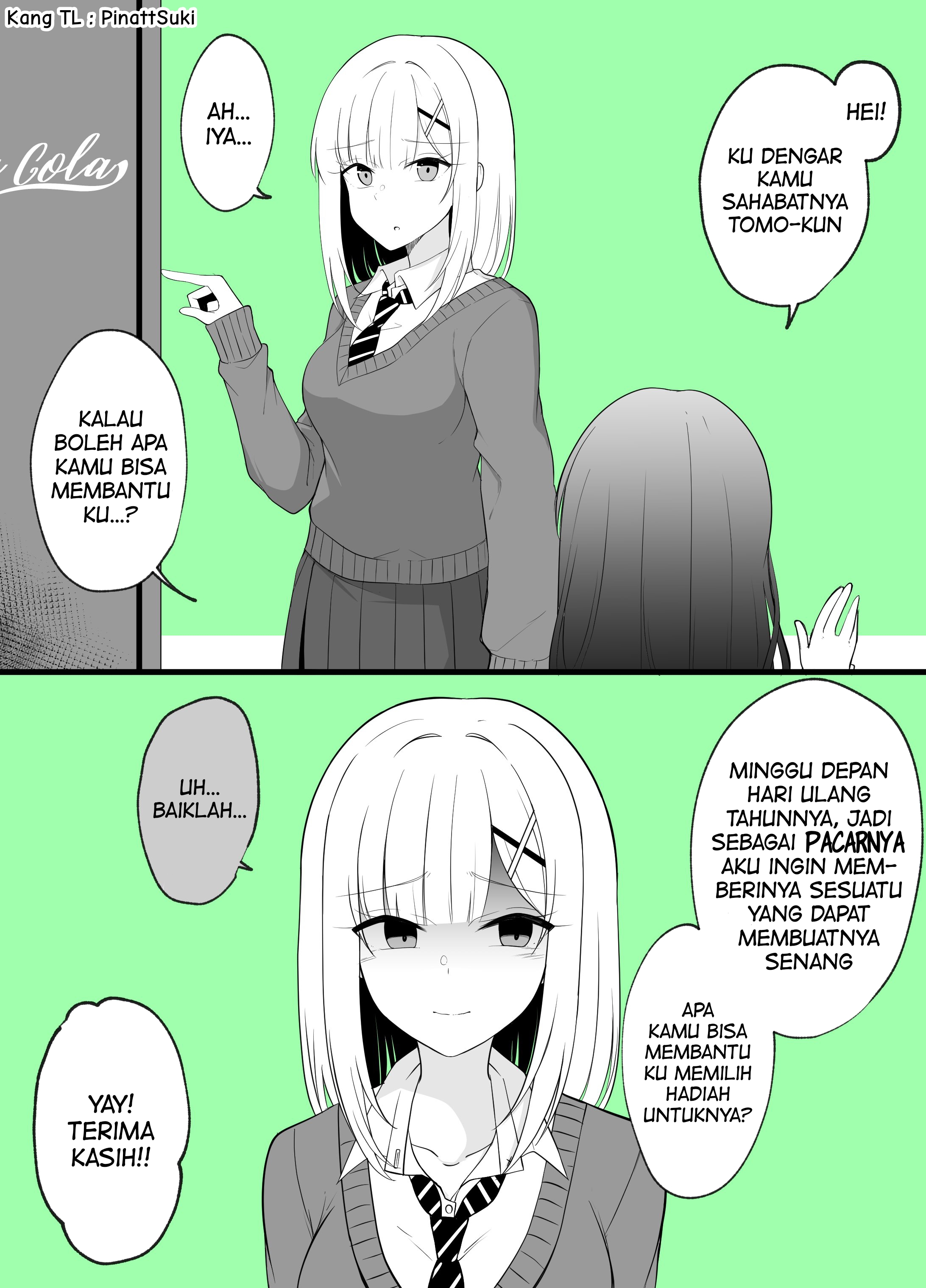 Daijoubu, Omae ga Onna ni Nattemo Oretachi wa Shinyuu Dakara na! Chapter 15 - halaman 1