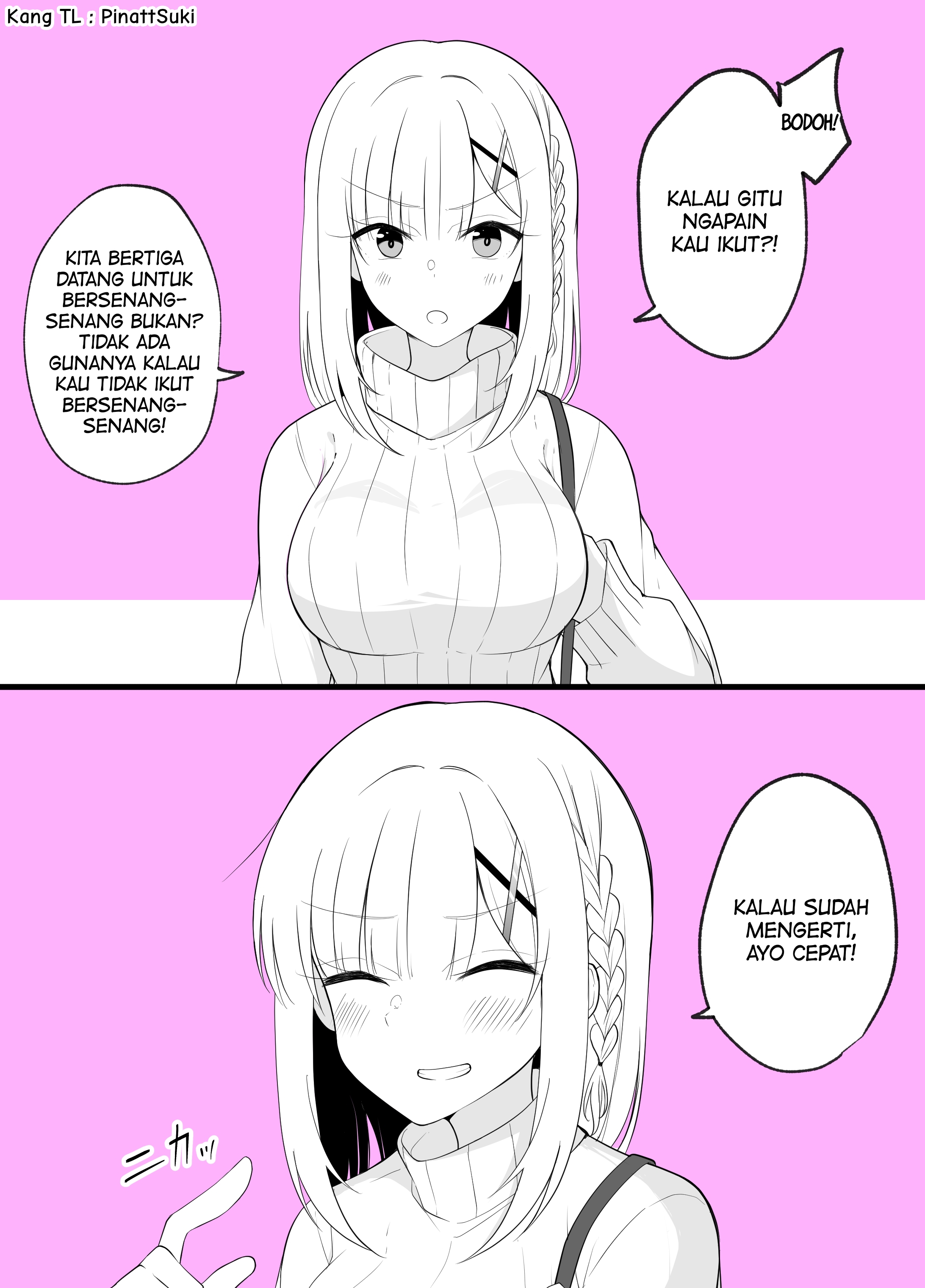 Daijoubu, Omae ga Onna ni Nattemo Oretachi wa Shinyuu Dakara na! Chapter 31 - halaman 1