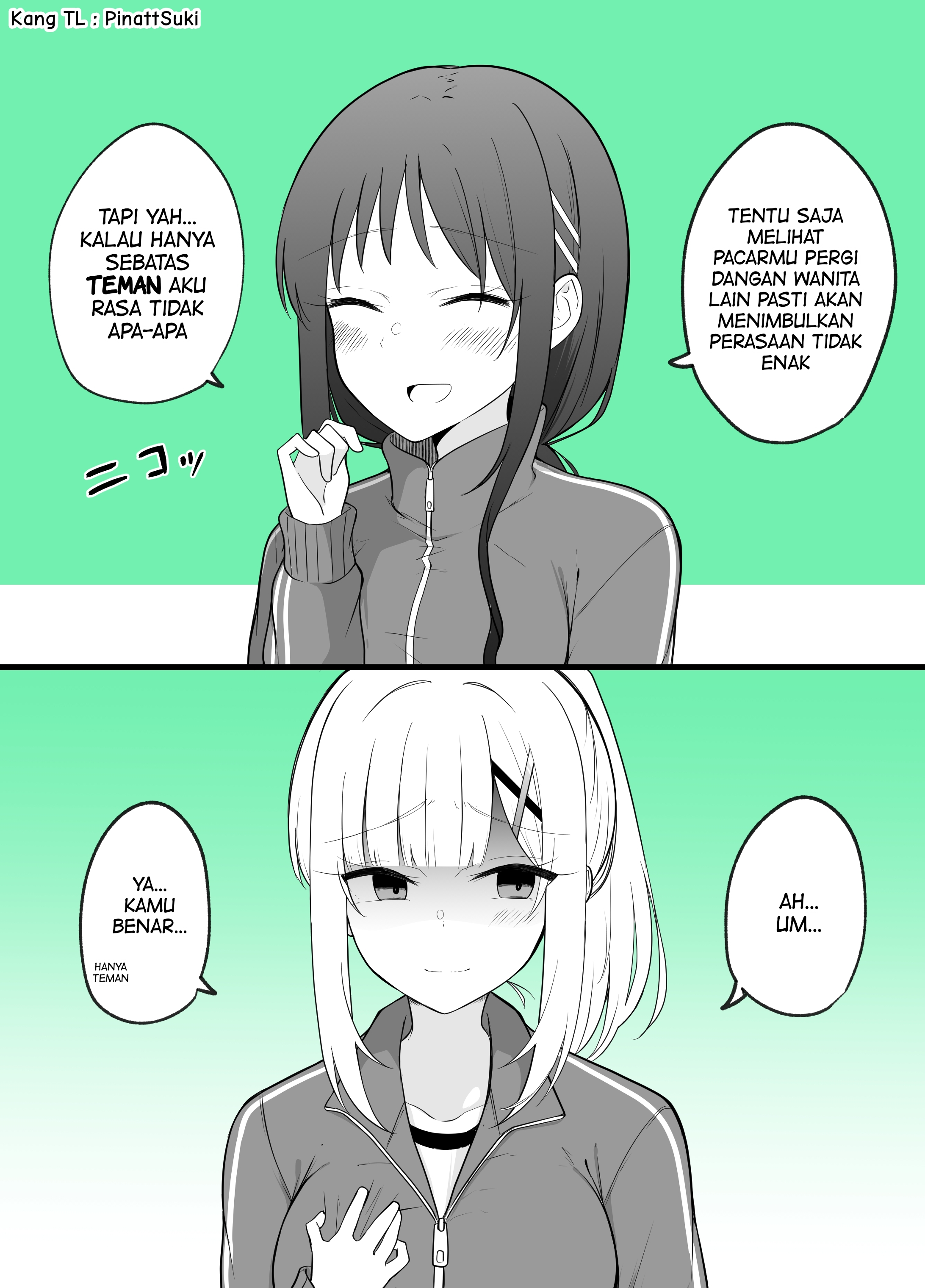 Daijoubu, Omae ga Onna ni Nattemo Oretachi wa Shinyuu Dakara na! Chapter 39 - halaman 1
