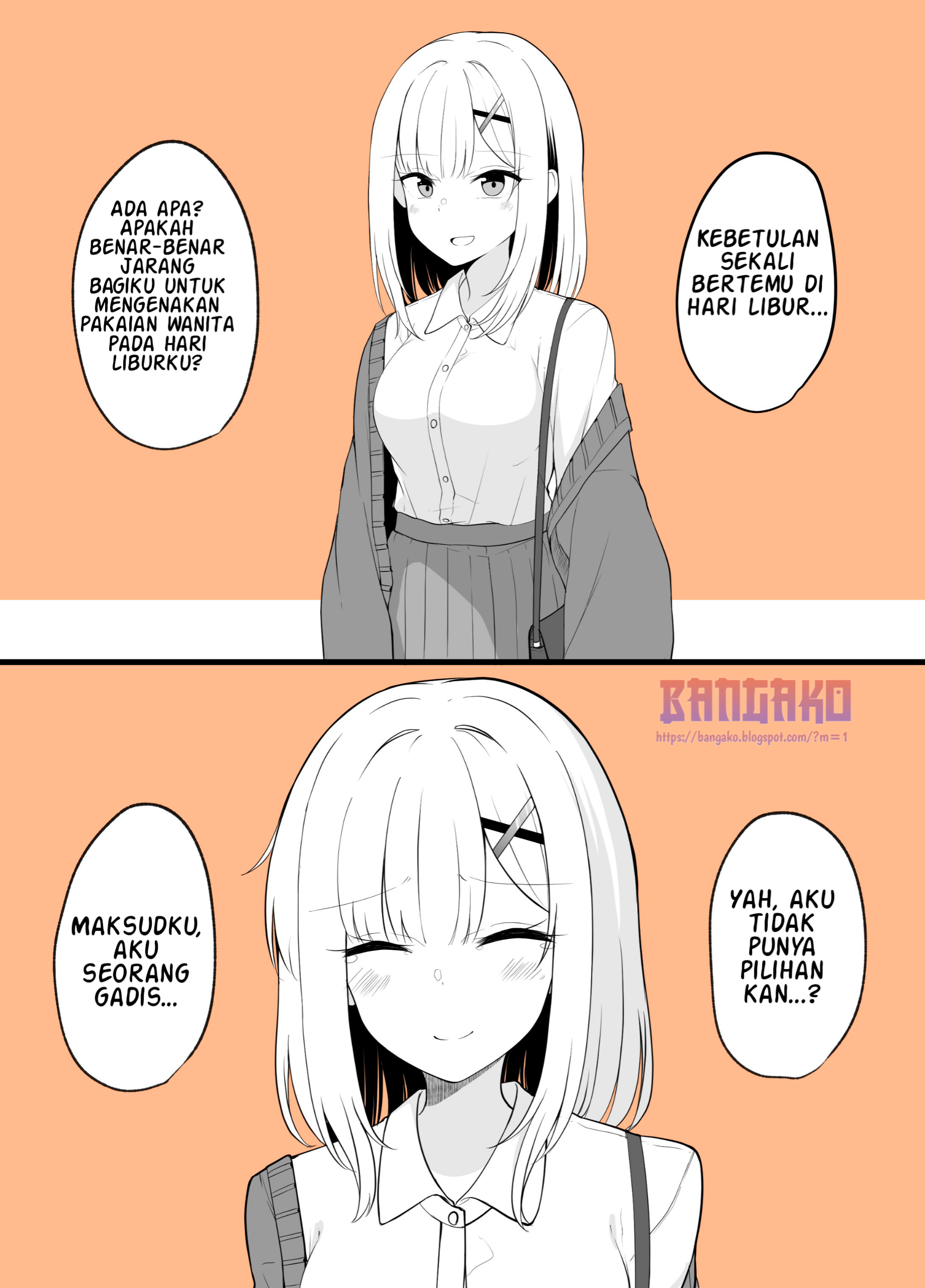 Daijoubu, Omae ga Onna ni Nattemo Oretachi wa Shinyuu Dakara na! Chapter 4 - halaman 1