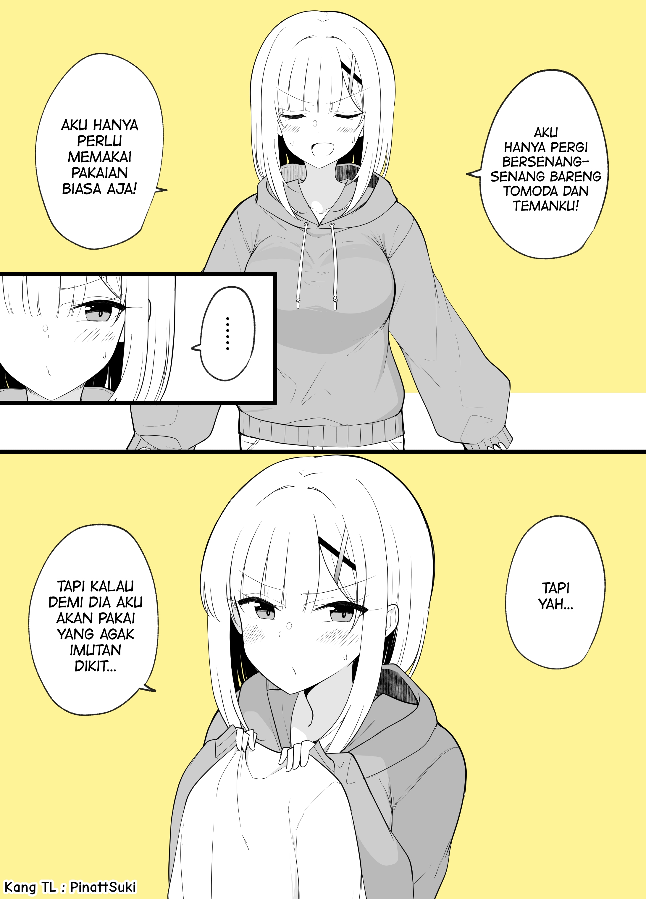 Daijoubu, Omae ga Onna ni Nattemo Oretachi wa Shinyuu Dakara na! Chapter 51 - halaman 1