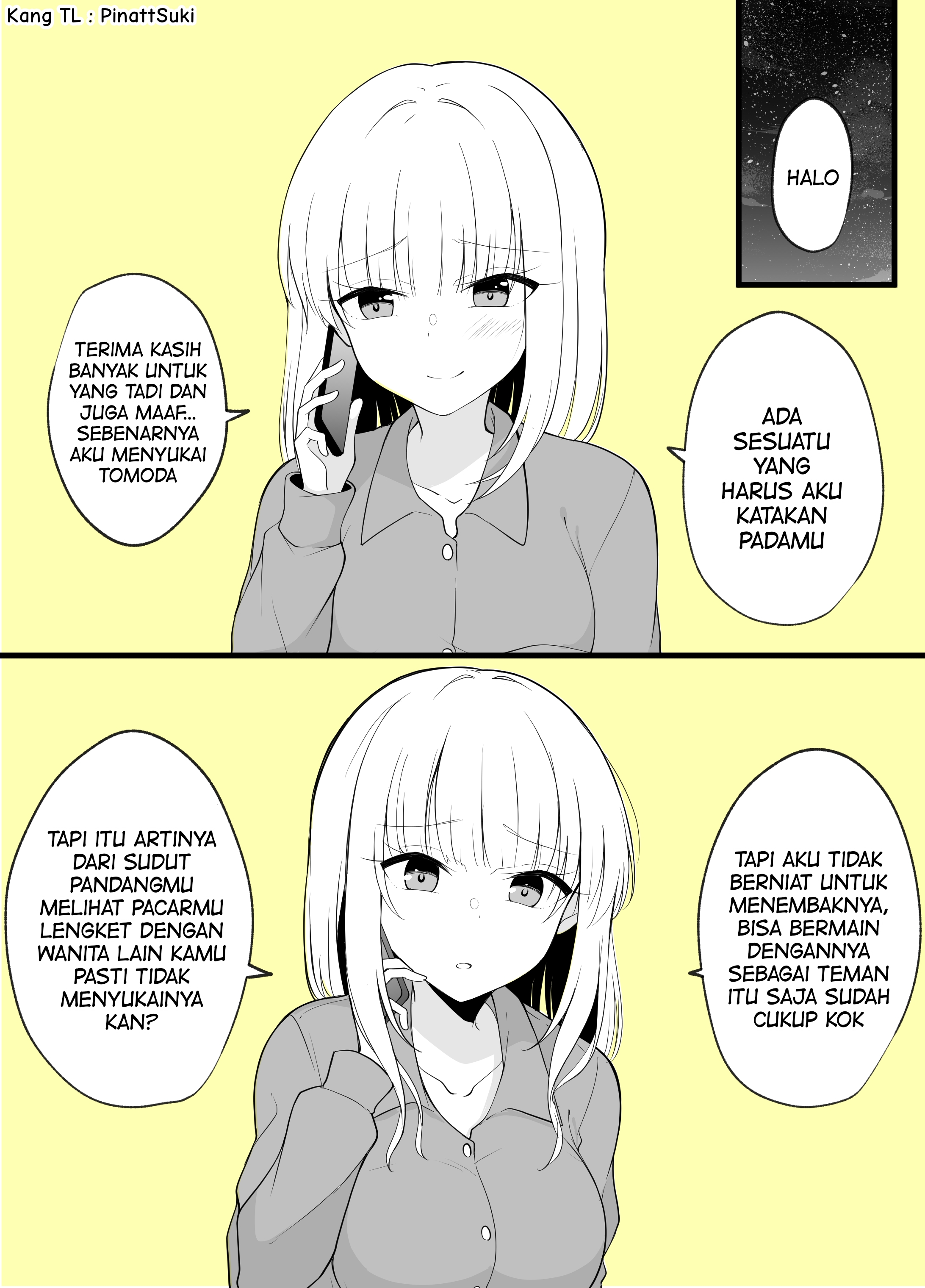 Daijoubu, Omae ga Onna ni Nattemo Oretachi wa Shinyuu Dakara na! Chapter 69 - halaman 1