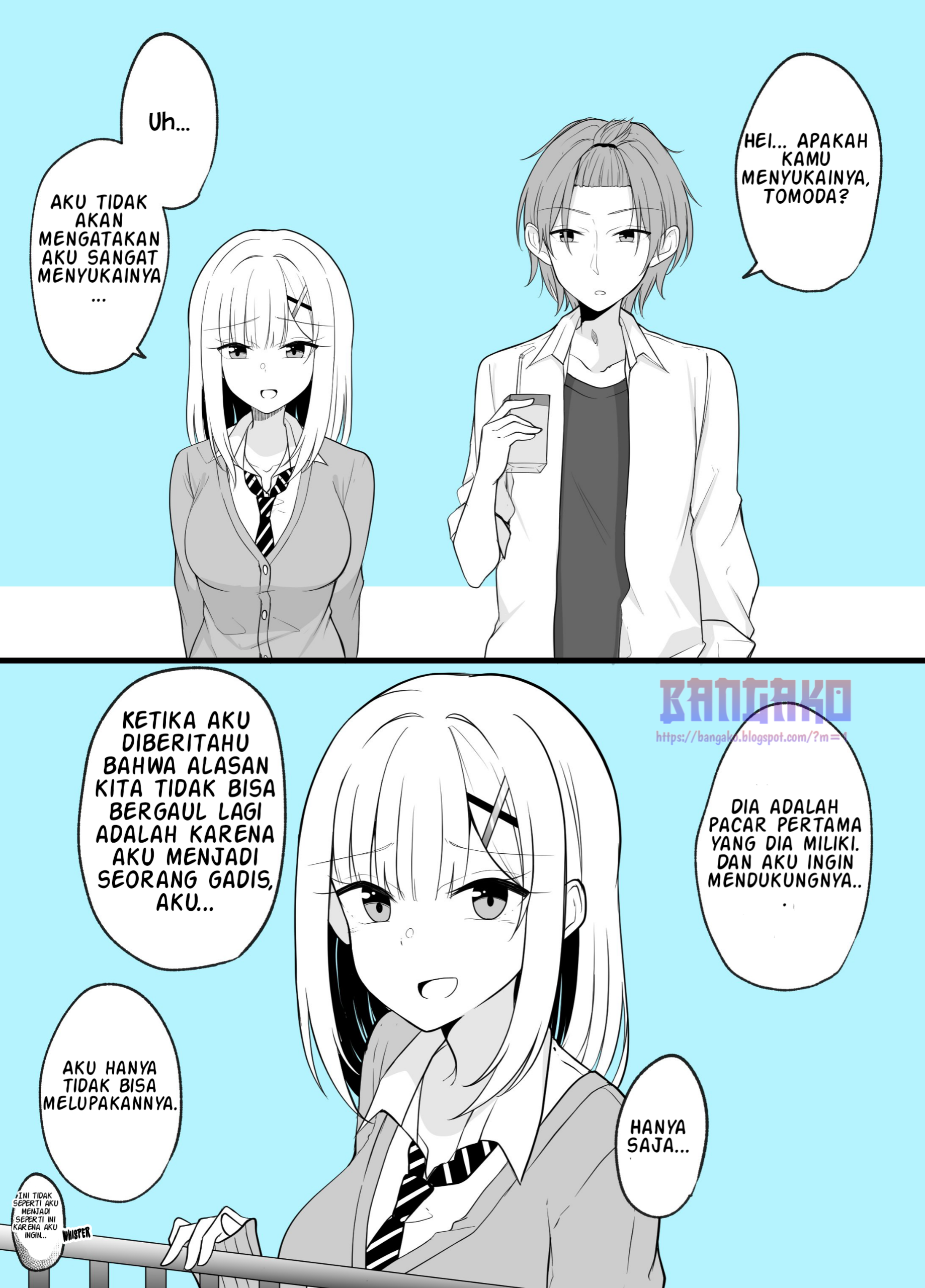 Daijoubu, Omae ga Onna ni Nattemo Oretachi wa Shinyuu Dakara na! Chapter 7 - halaman 1