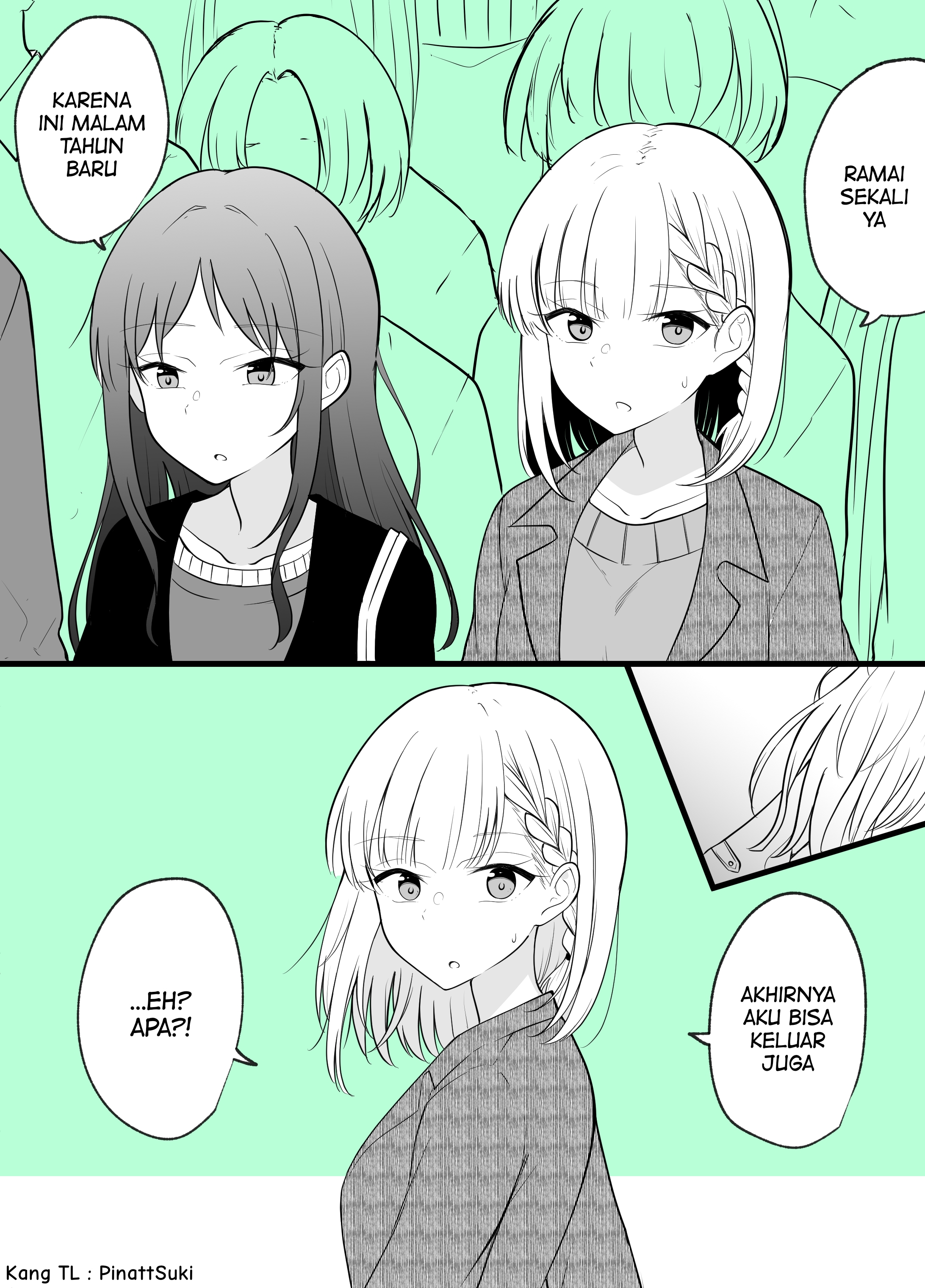 Daijoubu, Omae ga Onna ni Nattemo Oretachi wa Shinyuu Dakara na! Chapter 74 - halaman 1