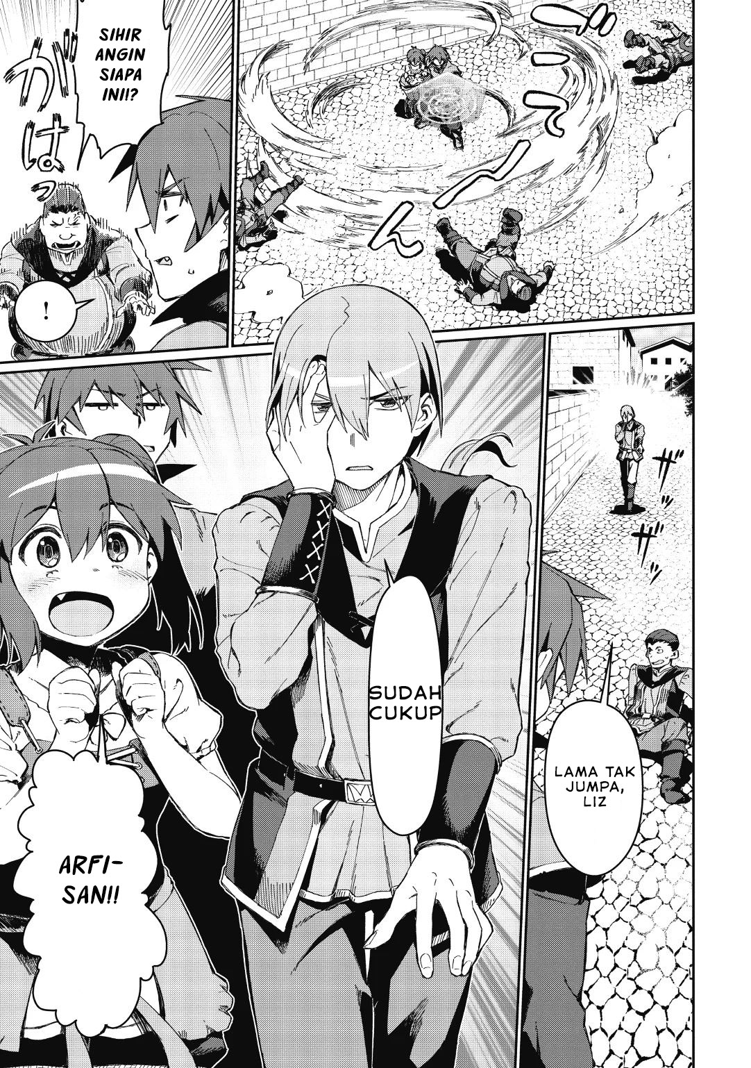 Daikenja no Manadeshi: Bougyo Mahou no Susume @comic Chapter 1.1 - halaman 13