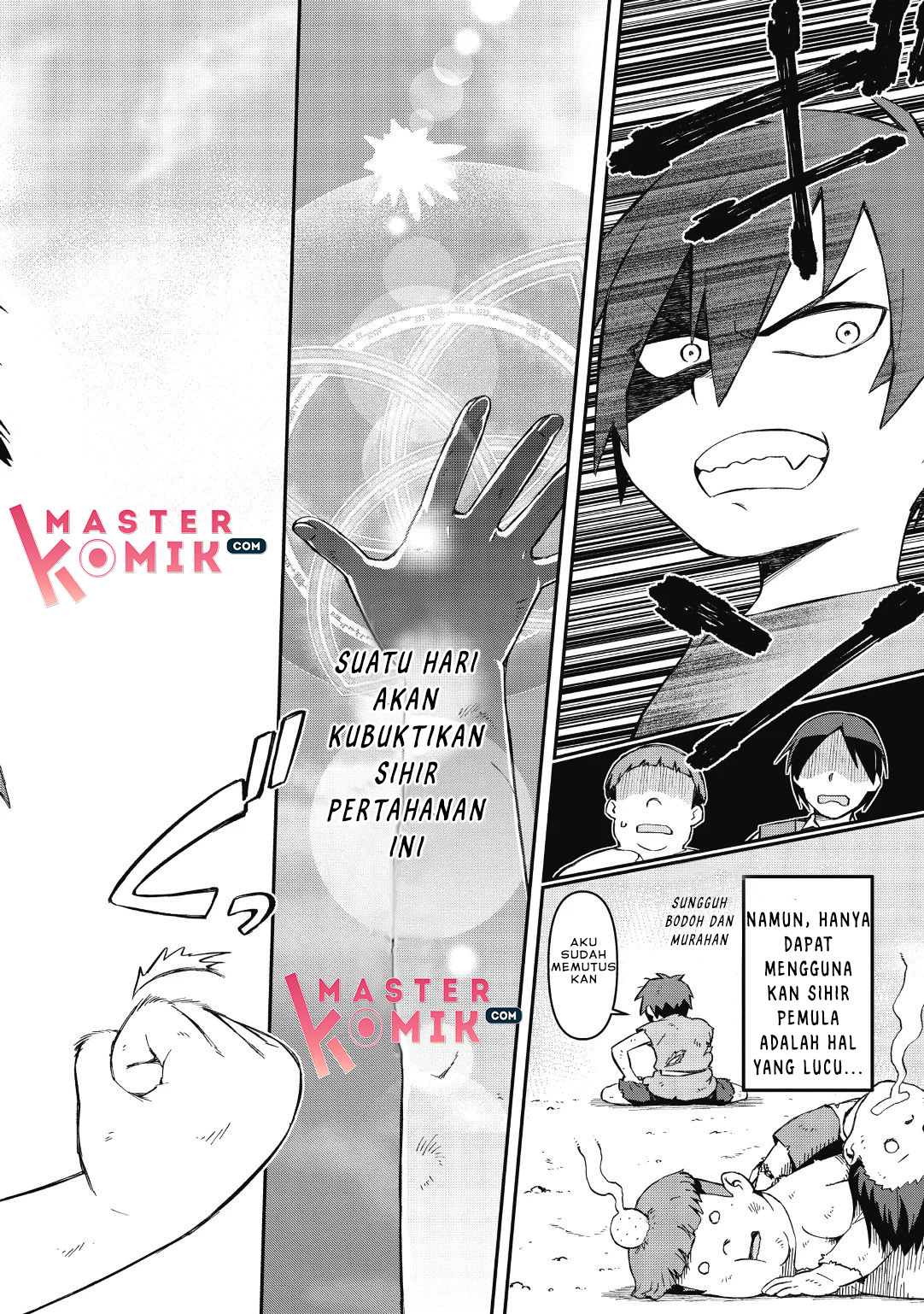 Daikenja no Manadeshi: Bougyo Mahou no Susume @comic Chapter 1.1 - halaman 3