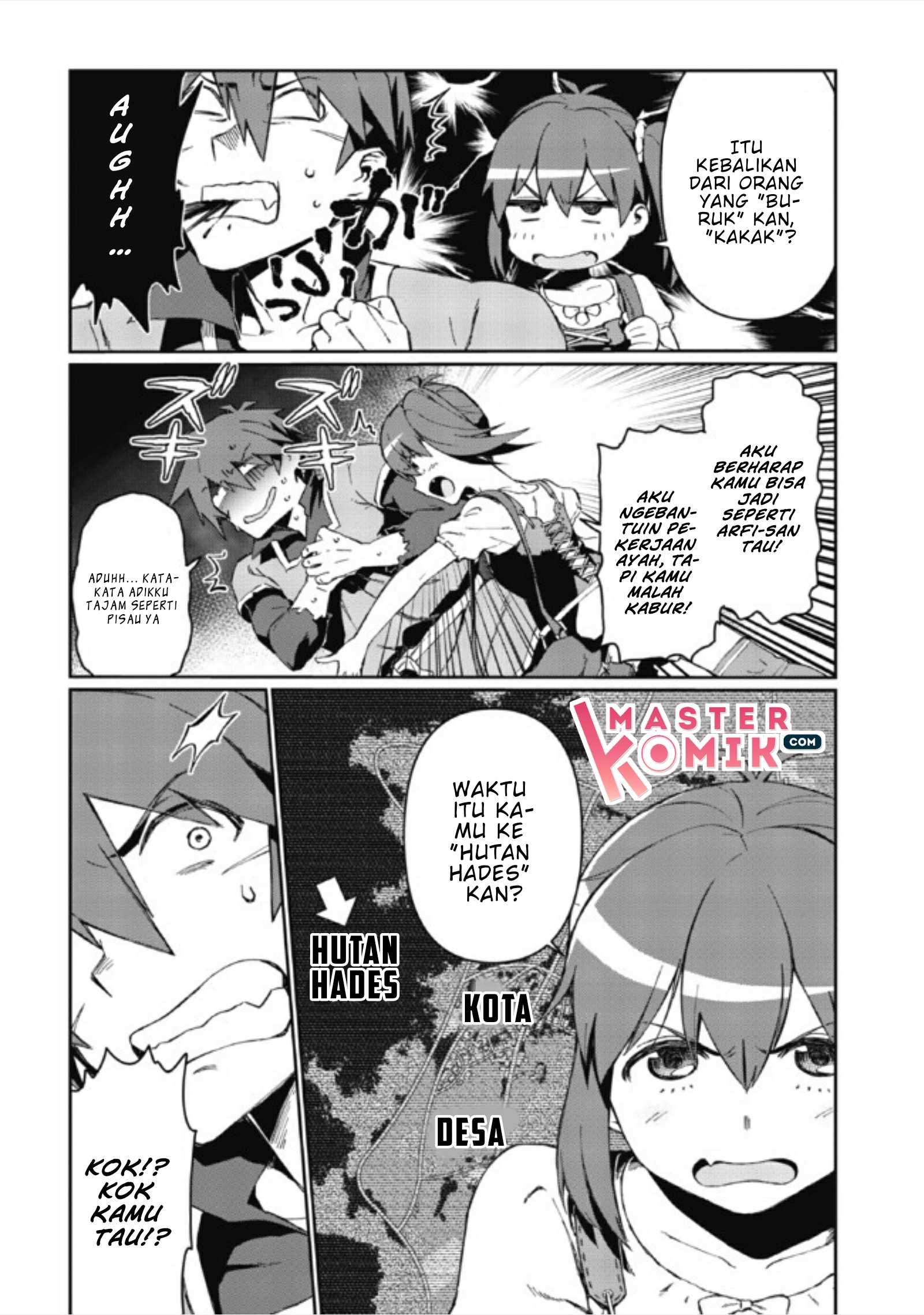 Daikenja no Manadeshi: Bougyo Mahou no Susume @comic Chapter 1.2 - halaman 10