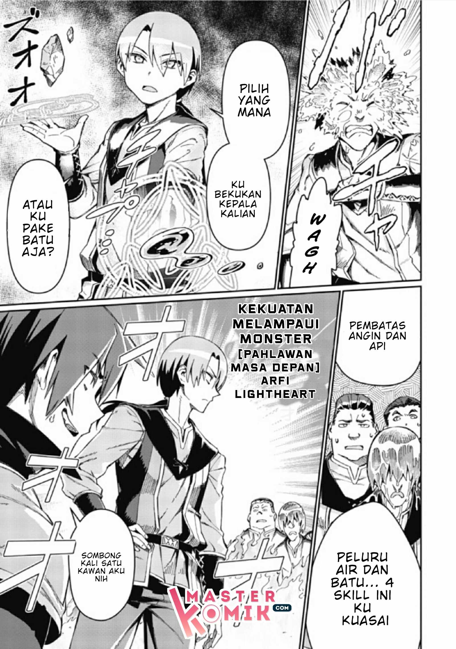 Daikenja no Manadeshi: Bougyo Mahou no Susume @comic Chapter 1.2 - halaman 3