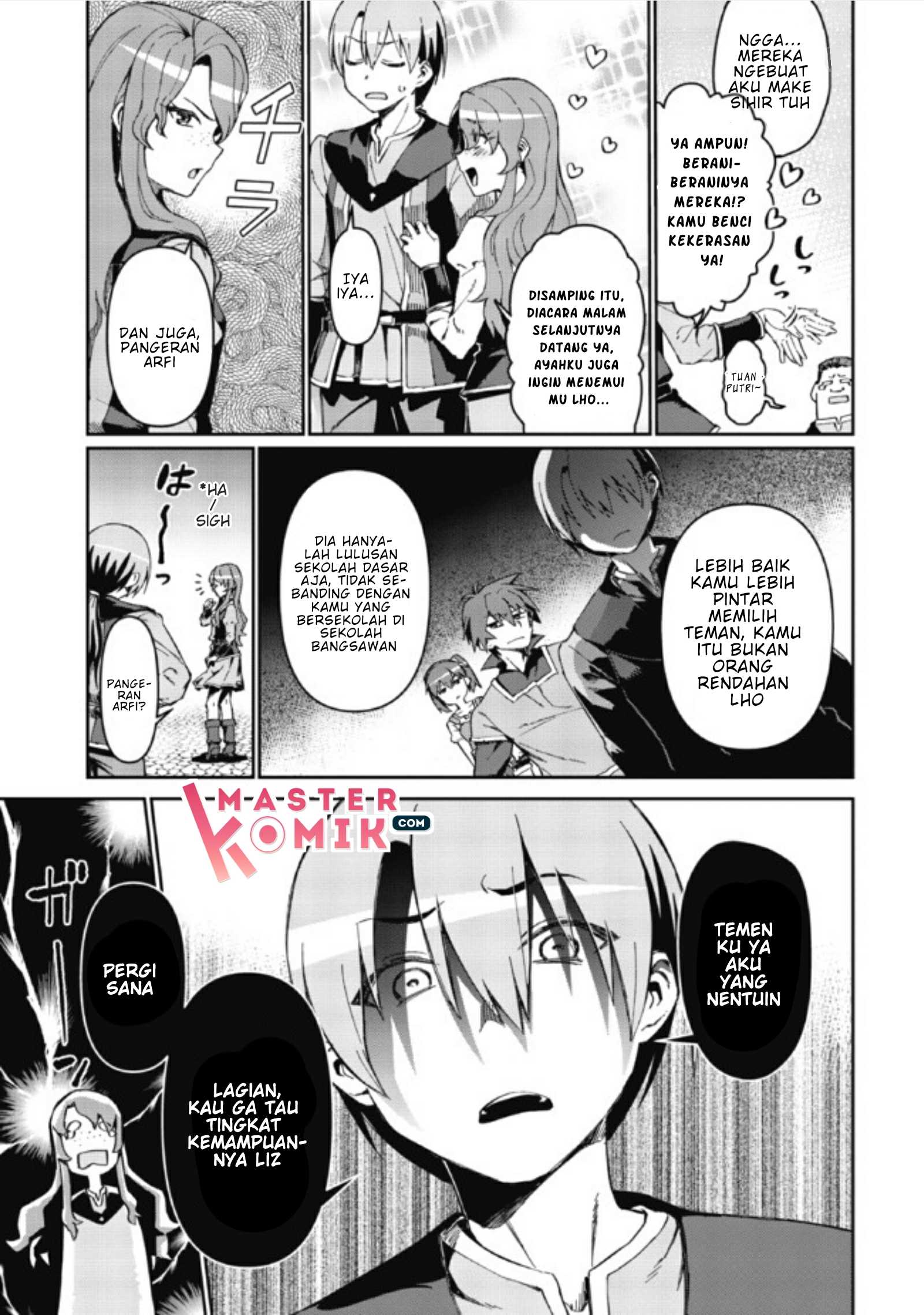 Daikenja no Manadeshi: Bougyo Mahou no Susume @comic Chapter 1.2 - halaman 5