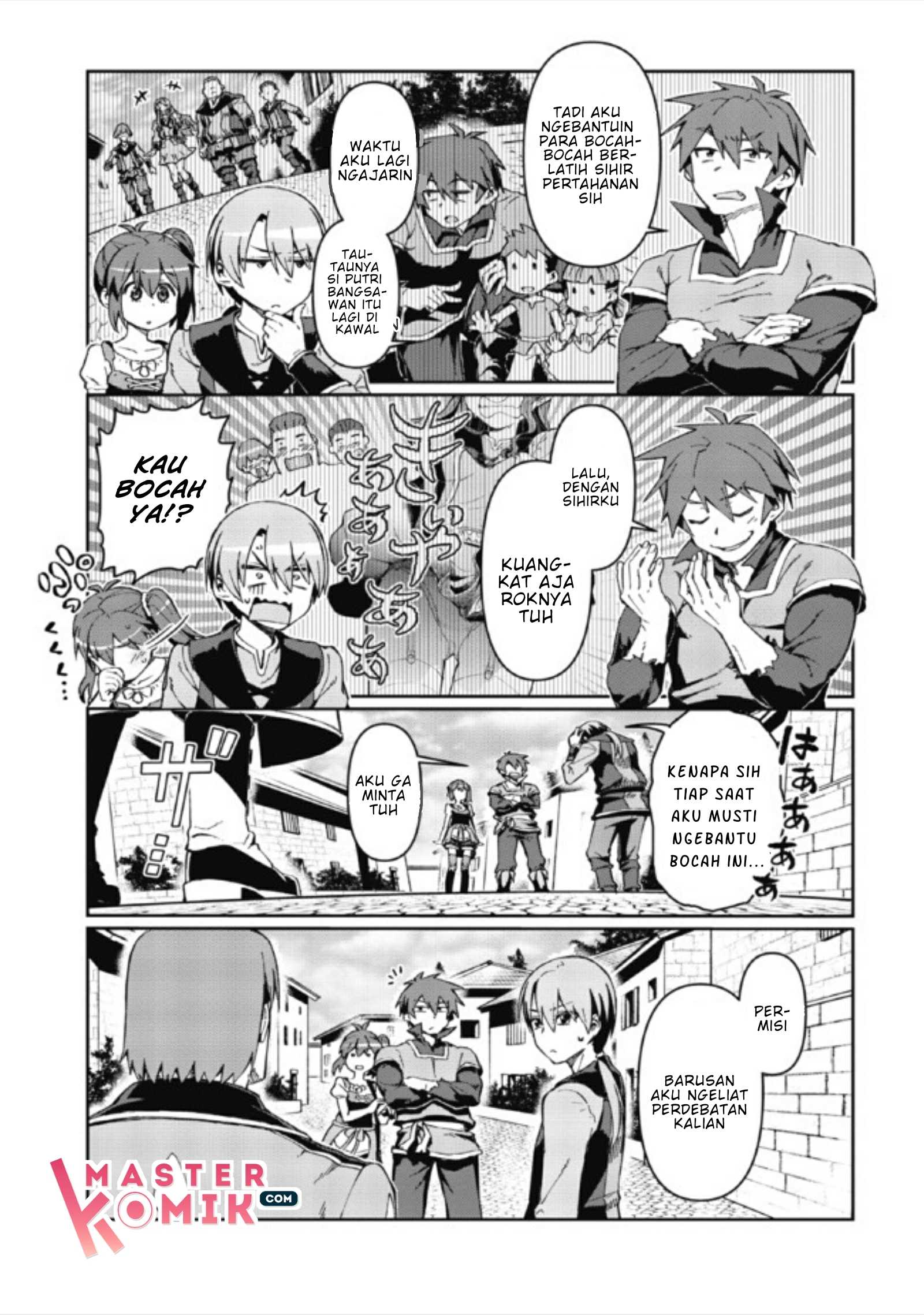Daikenja no Manadeshi: Bougyo Mahou no Susume @comic Chapter 1.2 - halaman 7