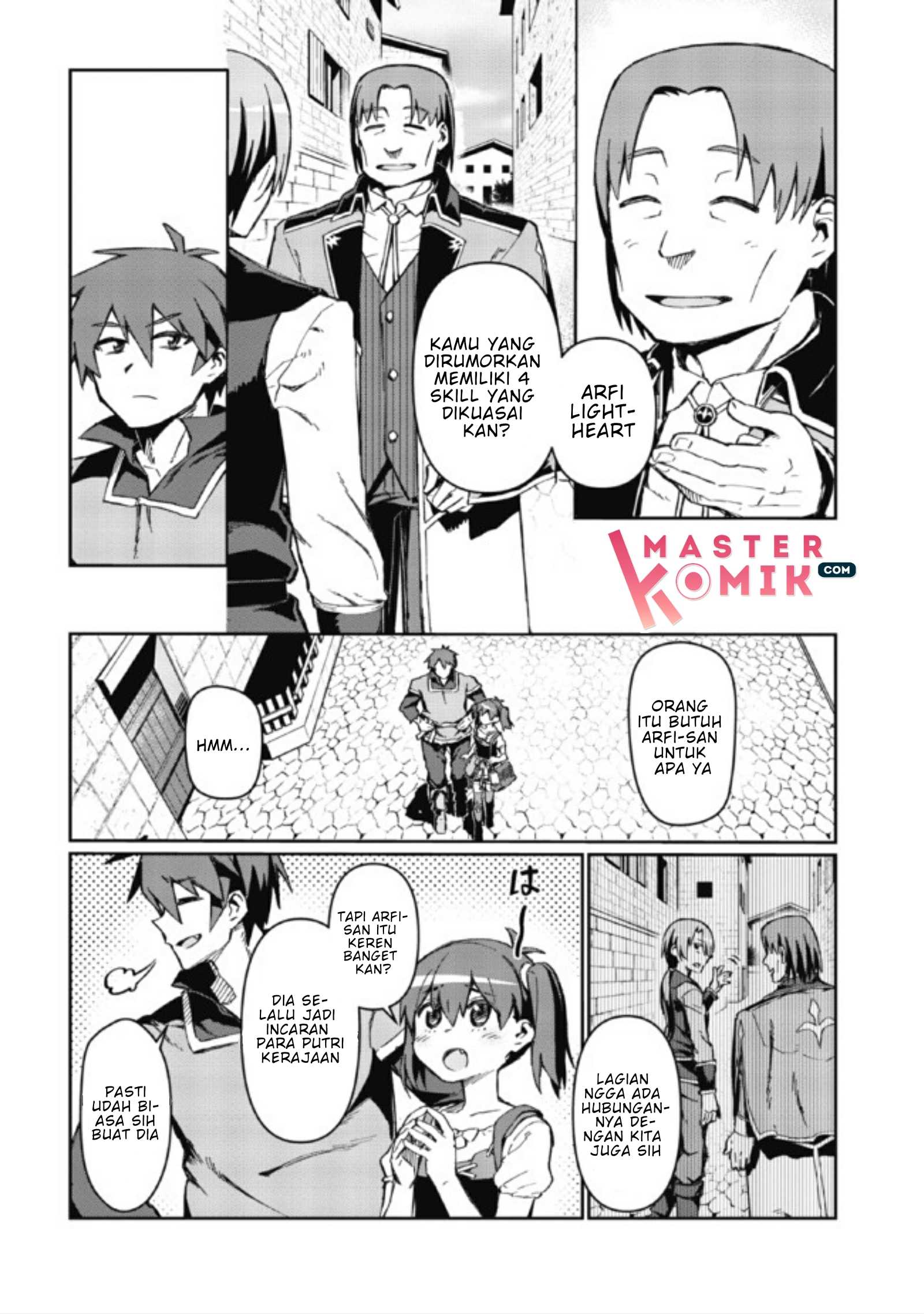 Daikenja no Manadeshi: Bougyo Mahou no Susume @comic Chapter 1.2 - halaman 8
