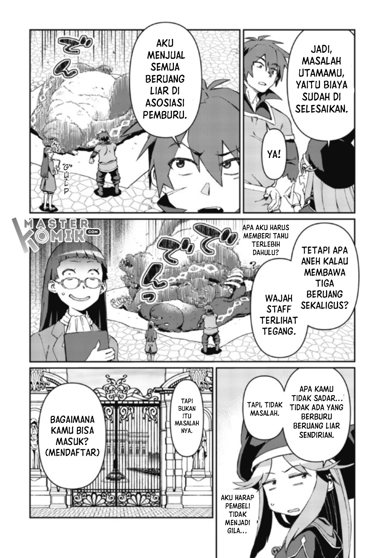 Daikenja no Manadeshi: Bougyo Mahou no Susume @comic Chapter 2.1 - halaman 13