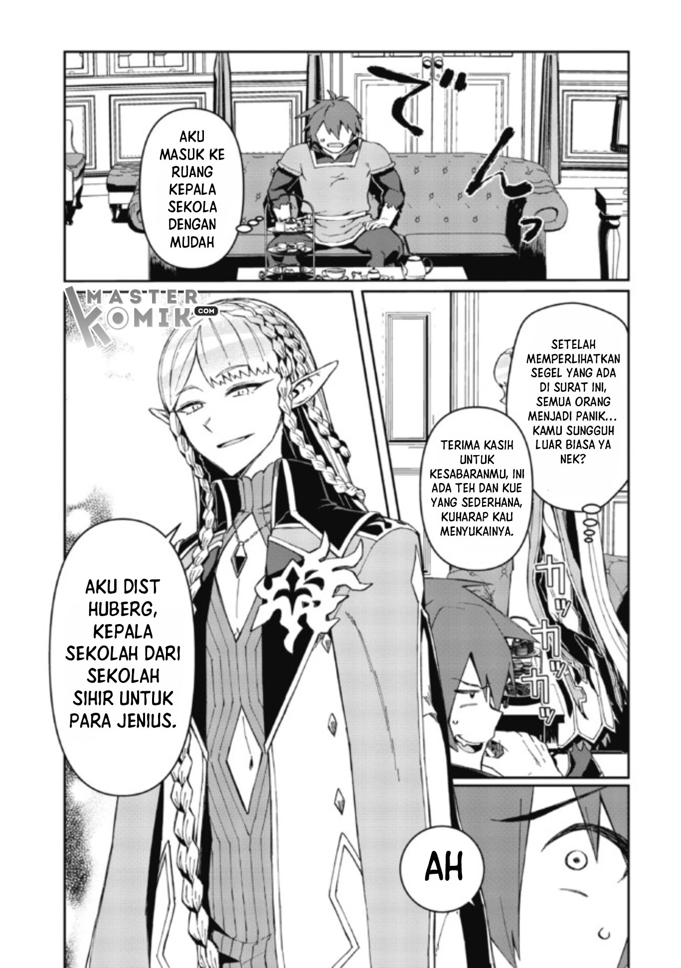 Daikenja no Manadeshi: Bougyo Mahou no Susume @comic Chapter 2.1 - halaman 20