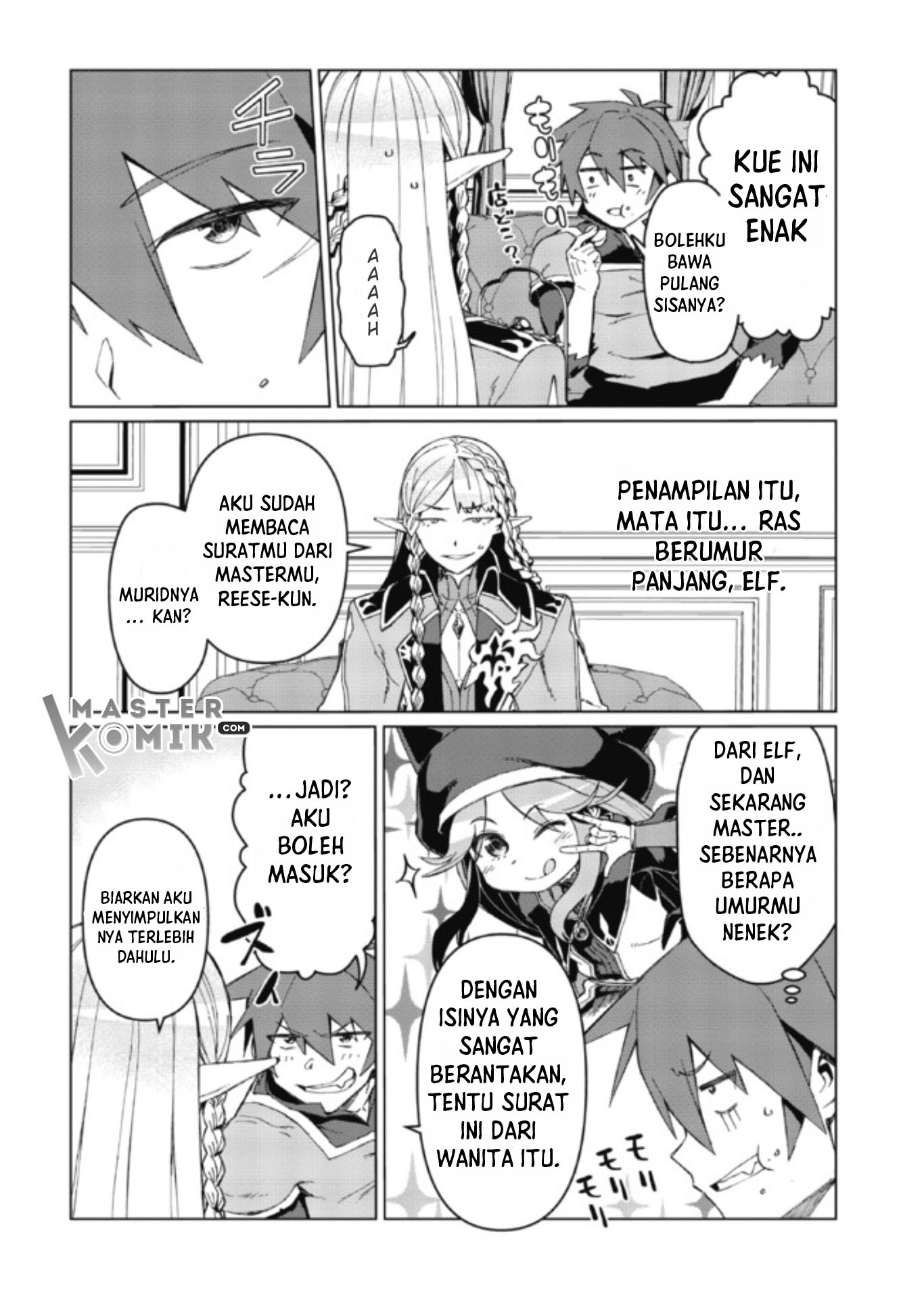 Daikenja no Manadeshi: Bougyo Mahou no Susume @comic Chapter 2.1 - halaman 21