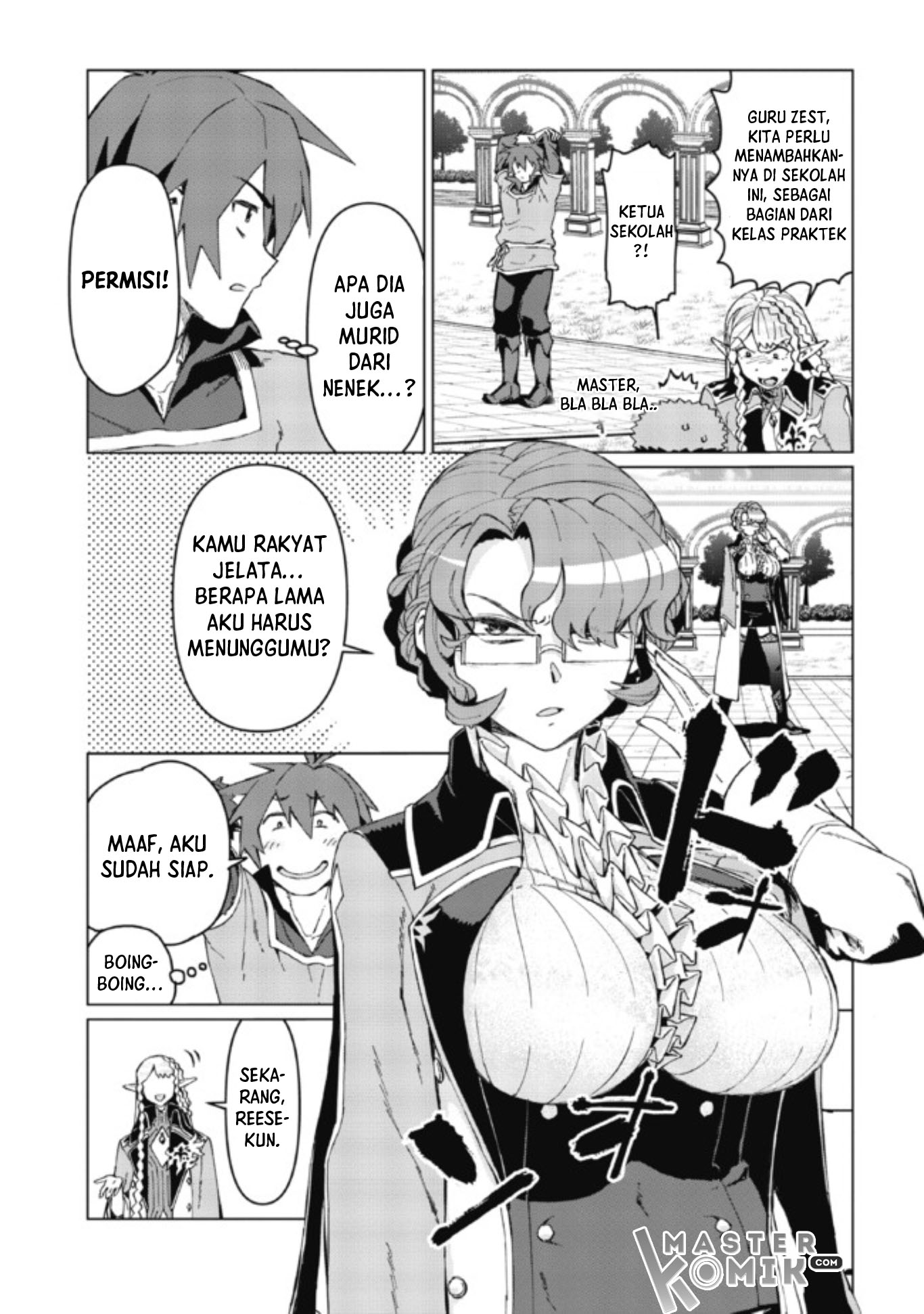 Daikenja no Manadeshi: Bougyo Mahou no Susume @comic Chapter 2.1 - halaman 24