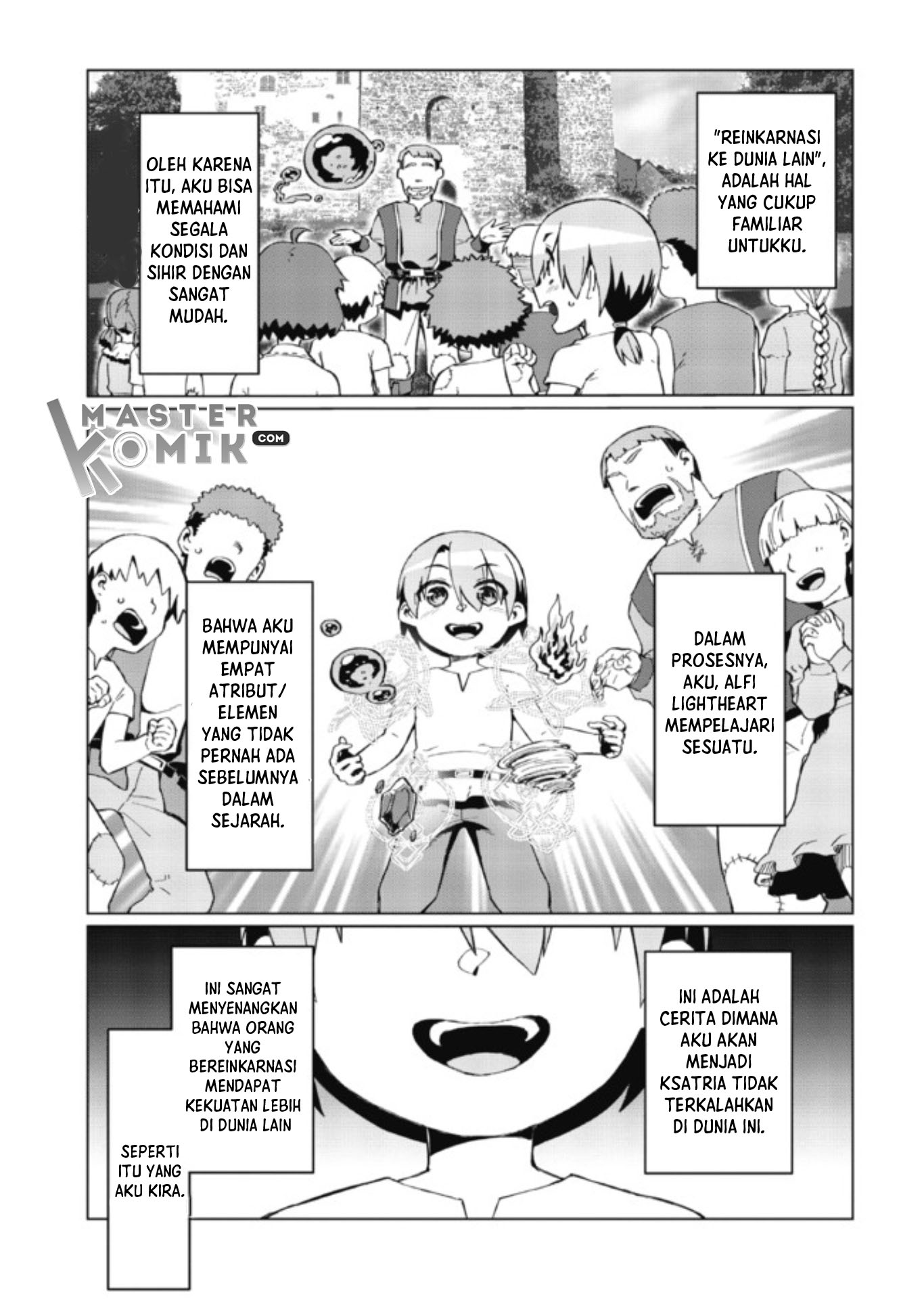 Daikenja no Manadeshi: Bougyo Mahou no Susume @comic Chapter 2.1 - halaman 4