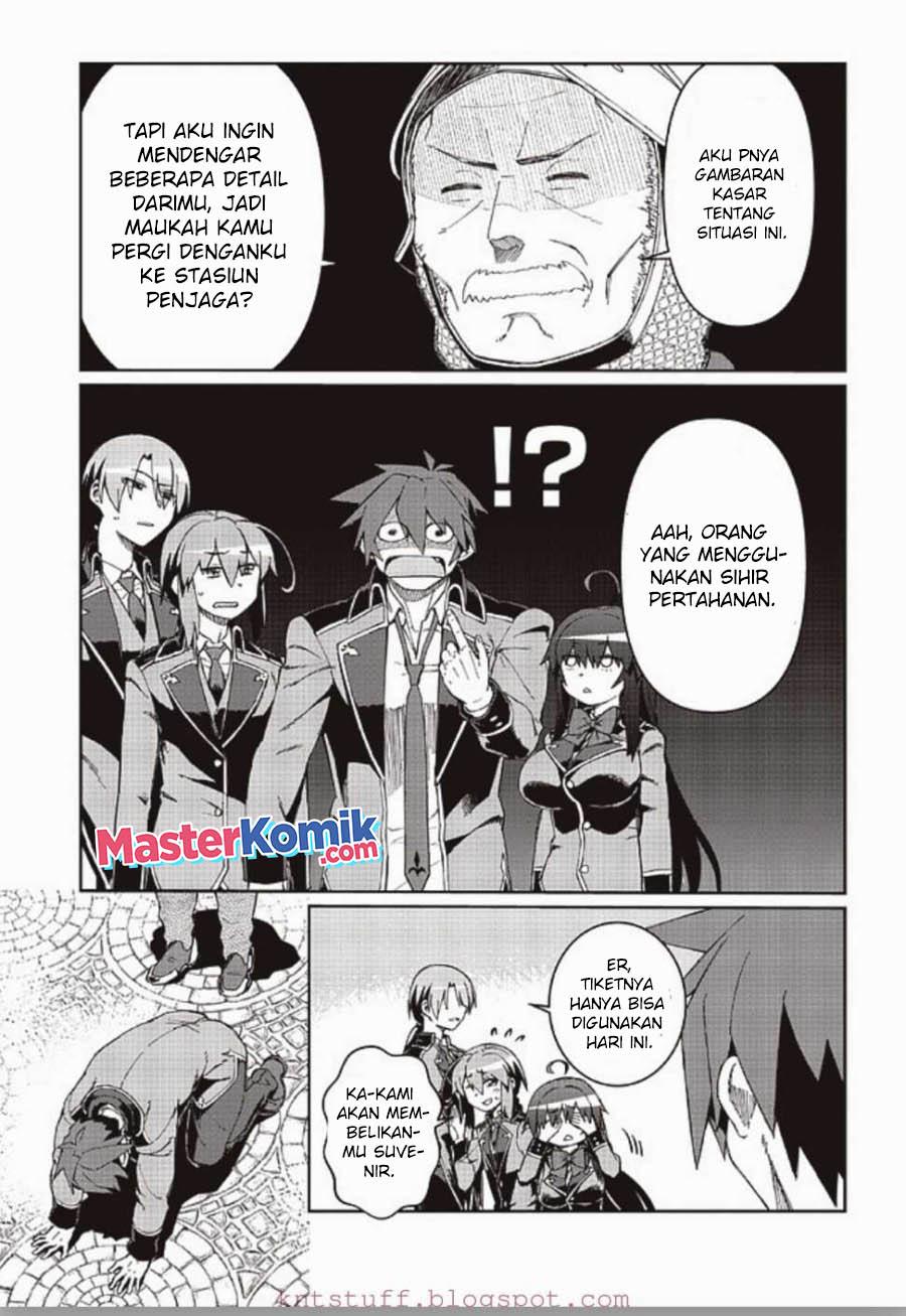 Daikenja no Manadeshi: Bougyo Mahou no Susume (Great Wise Man’s Beloved Pupil) Chapter 8.2 - halaman 5