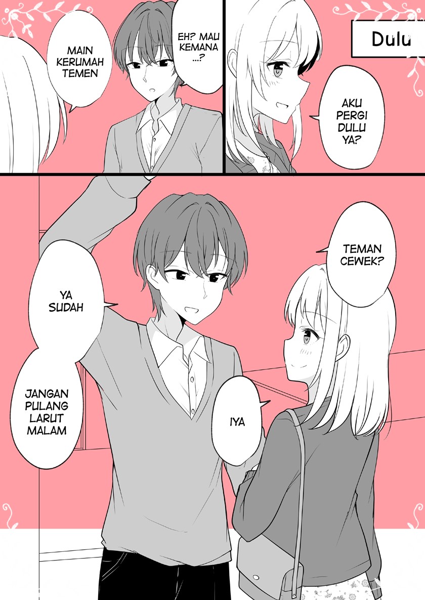 Daily Life of a Couple in Which the Boyfriend Became a Girl One Day Chapter 19 - halaman 1