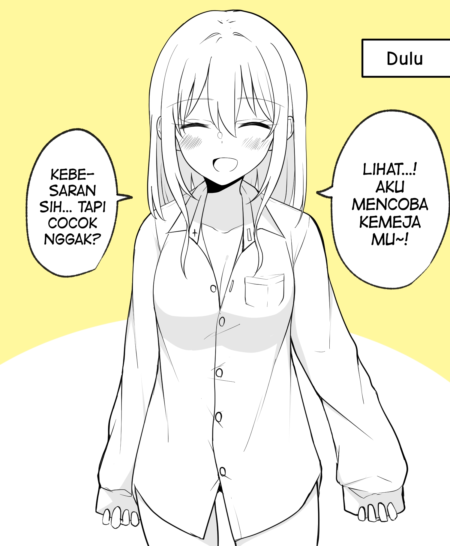 Daily Life of a Couple in Which the Boyfriend Became a Girl One Day Chapter 2 - halaman 1