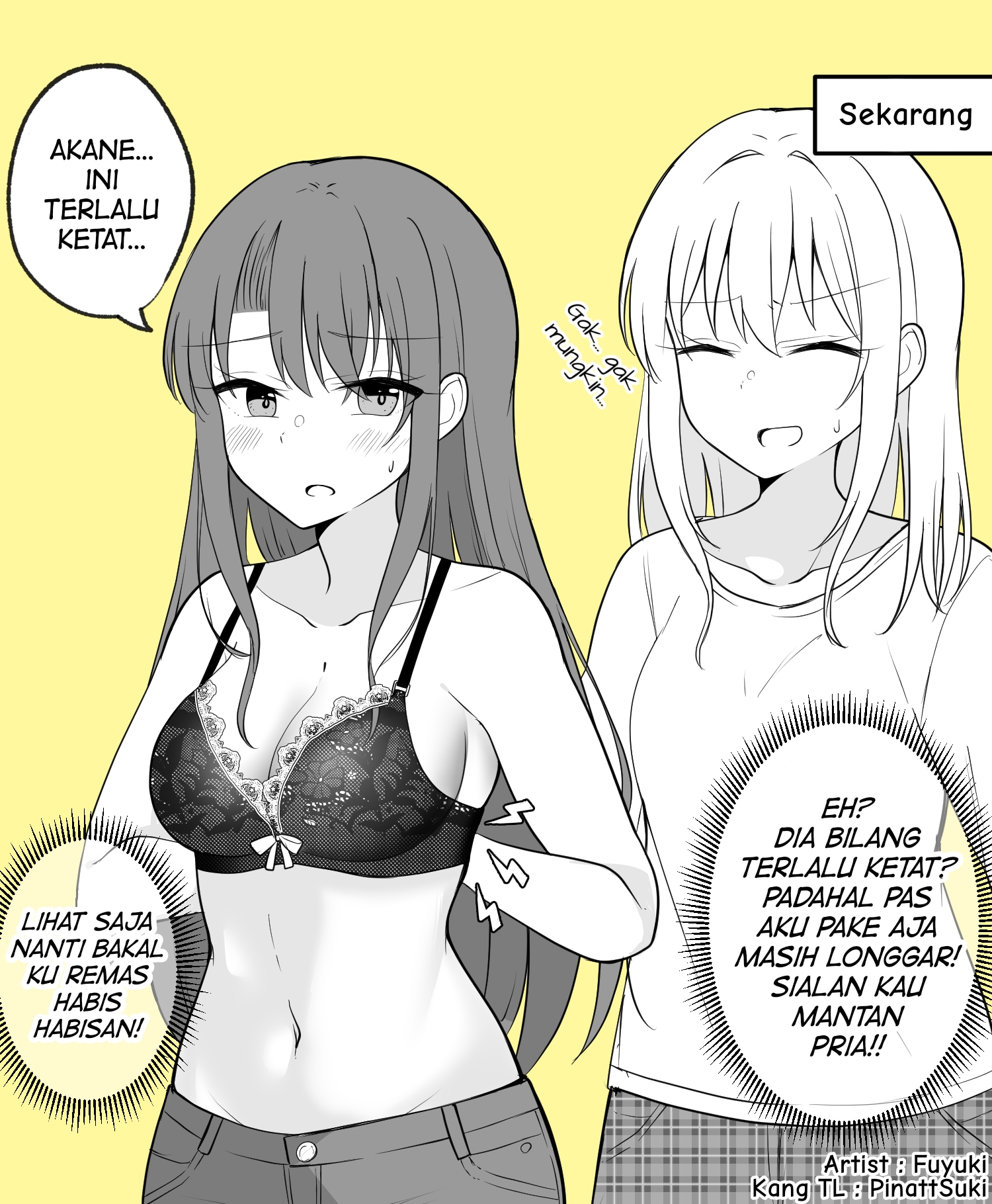 Daily Life of a Couple in Which the Boyfriend Became a Girl One Day Chapter 2 - halaman 2