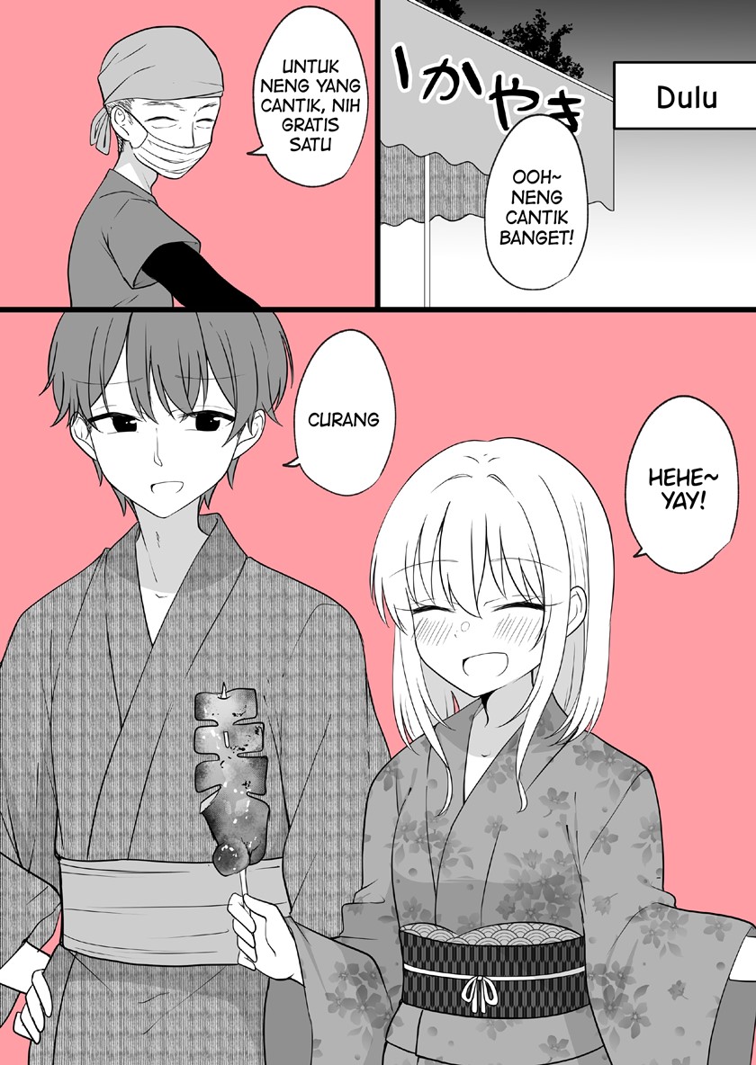 Daily Life of a Couple in Which the Boyfriend Became a Girl One Day Chapter 28 - halaman 1