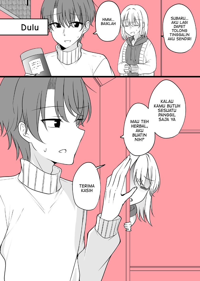 Daily Life of a Couple in Which the Boyfriend Became a Girl One Day Chapter 42 - halaman 1