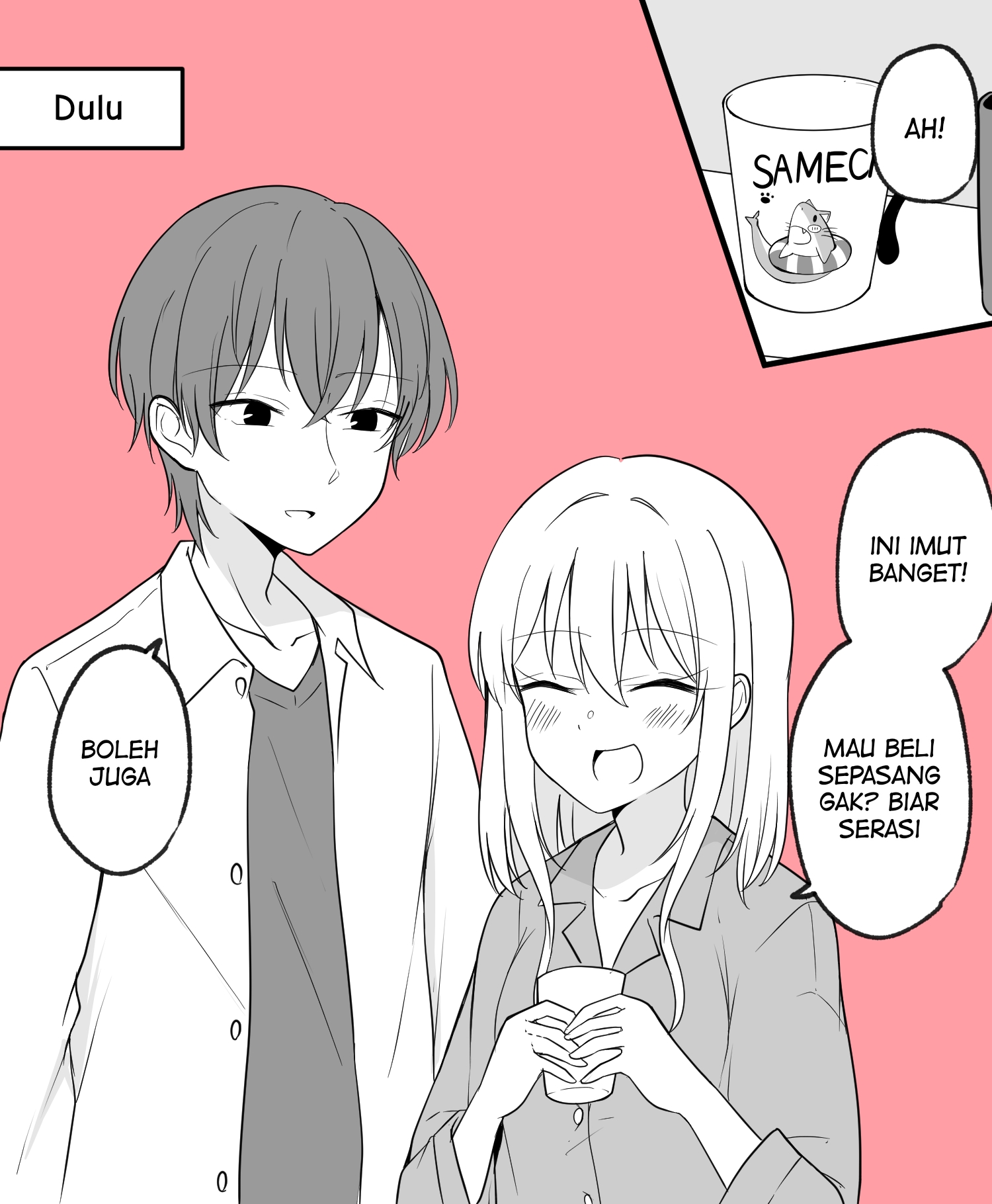 Daily Life of a Couple in Which the Boyfriend Became a Girl One Day Chapter 5 - halaman 1
