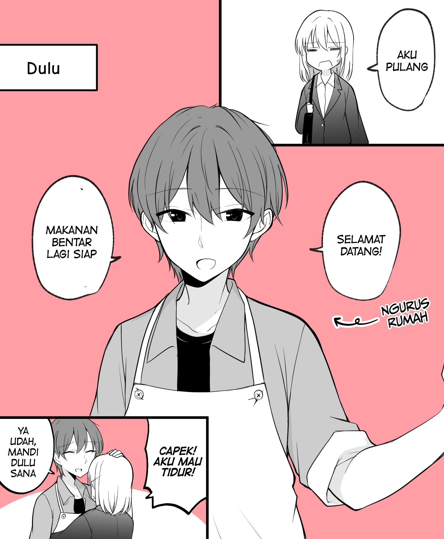 Daily Life of a Couple in Which the Boyfriend Became a Girl One Day Chapter 7 - halaman 1