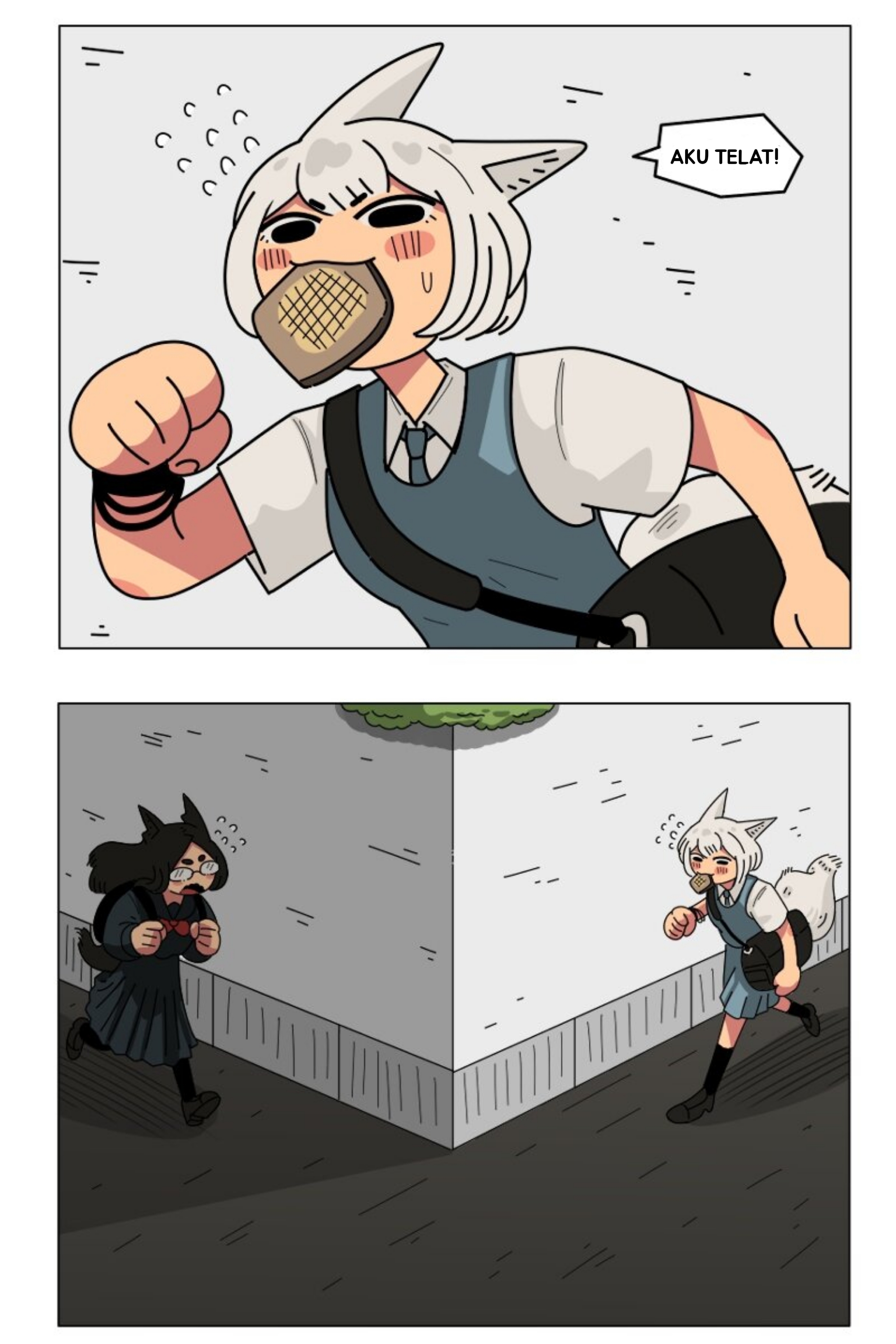 Daily Life of Kitsune-san Chapter 1 - halaman 1