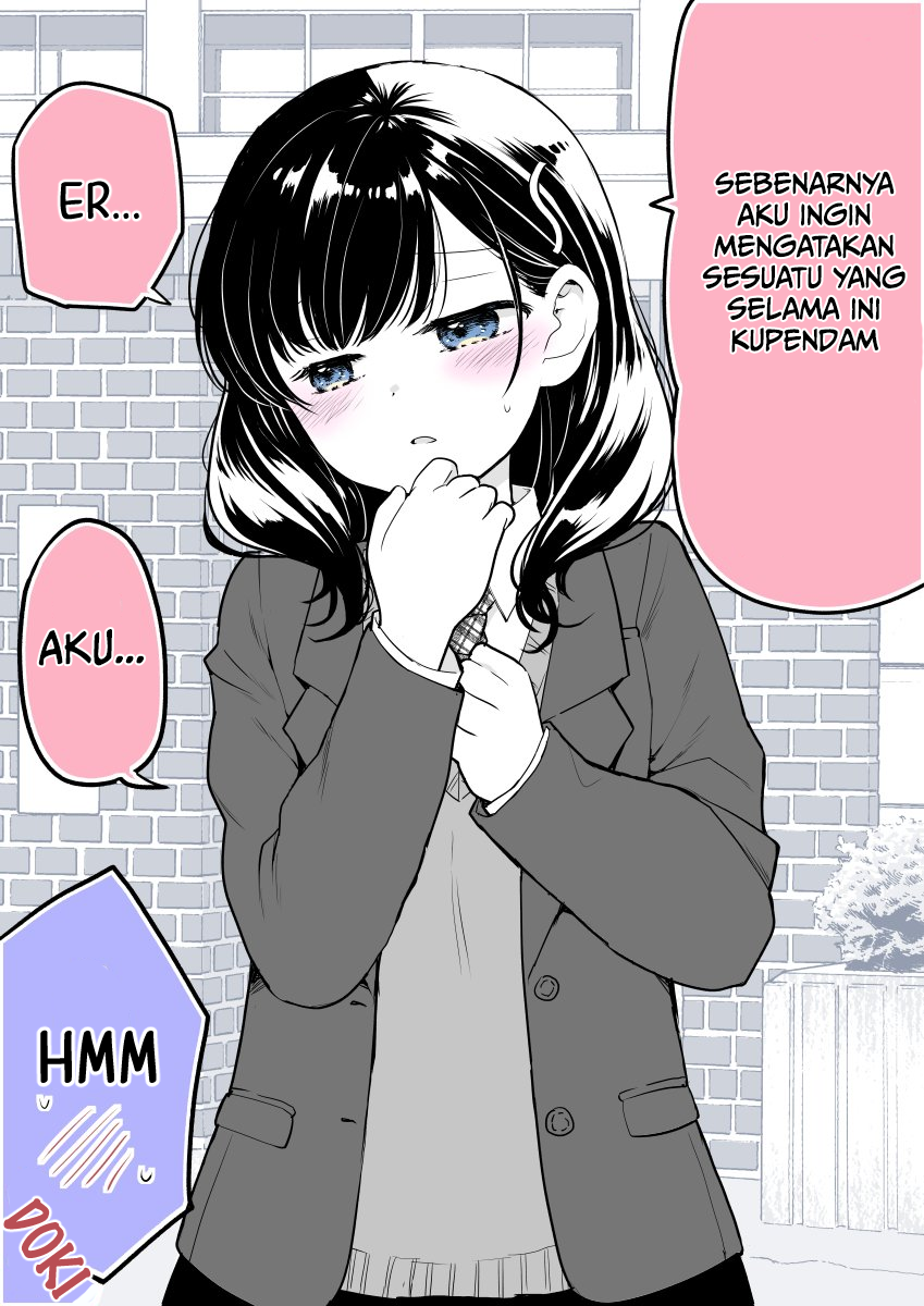 Daily life with Blue-eyed Senpai Chapter 2 - halaman 1