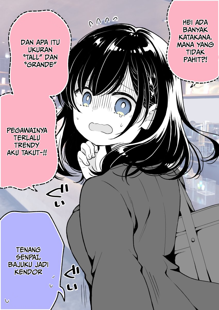 Daily life with Blue-eyed Senpai Chapter 3 - halaman 1