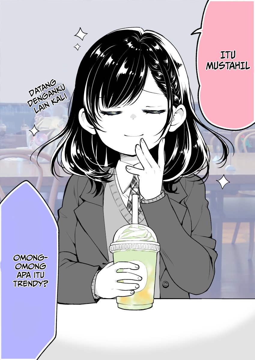 Daily life with Blue-eyed Senpai Chapter 3 - halaman 4