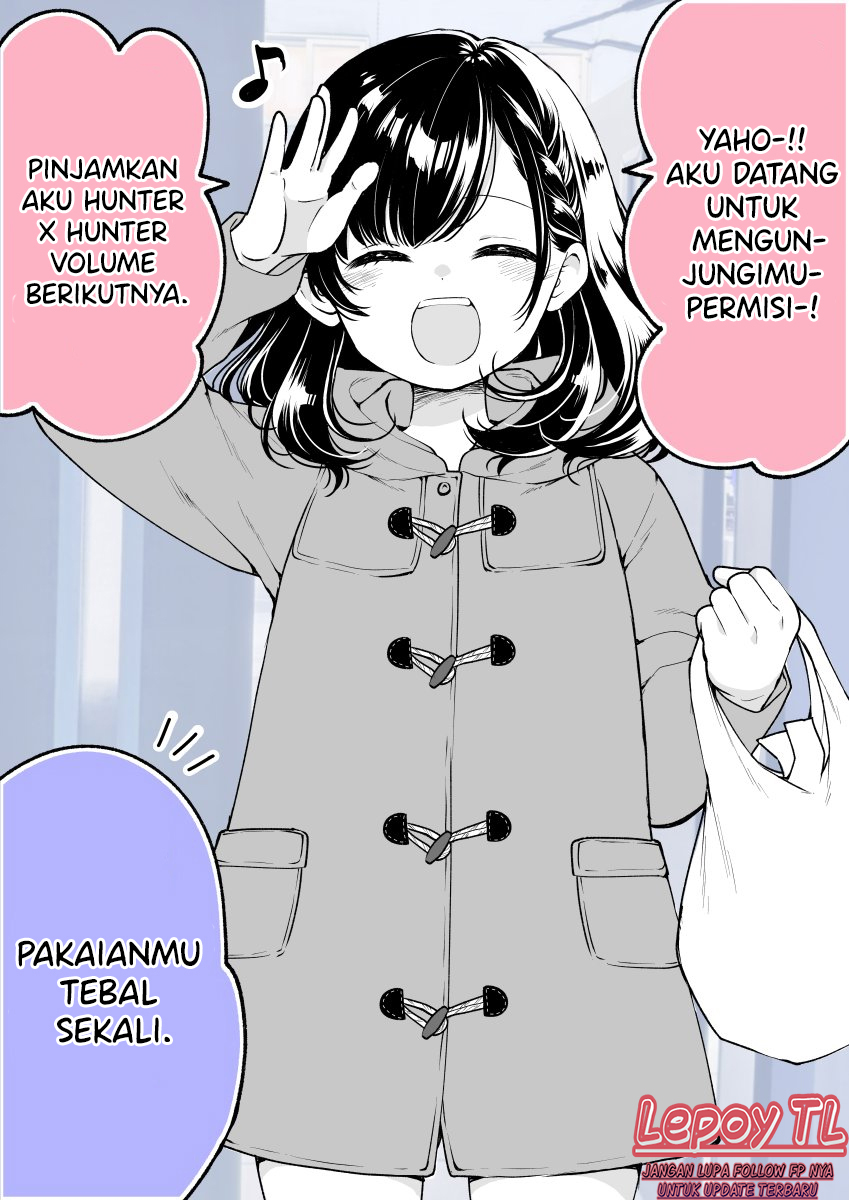 Daily life with Blue-eyed Senpai Chapter 4 - halaman 1