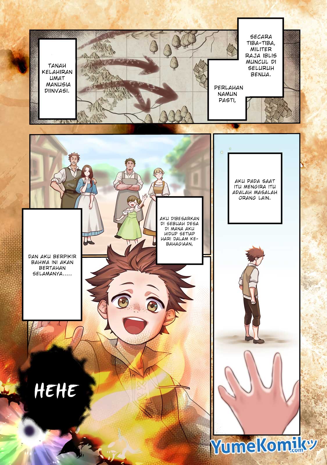 Dainana Maouji Jilbagias no Maou Keikokuki Chapter 1 - halaman 2
