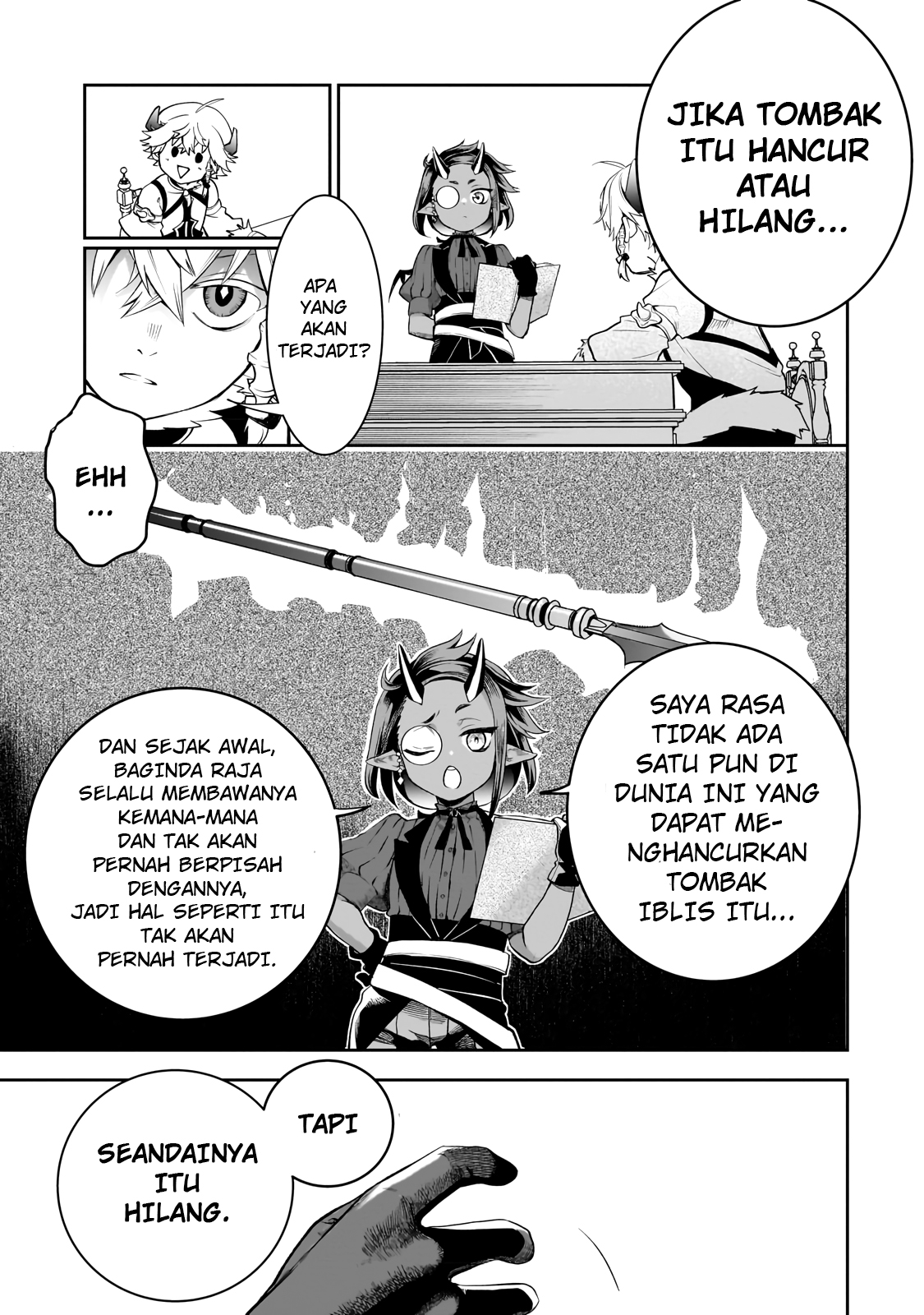 Dainana Maouji Jilbagias no Maou Keikokuki Chapter 3 - halaman 23
