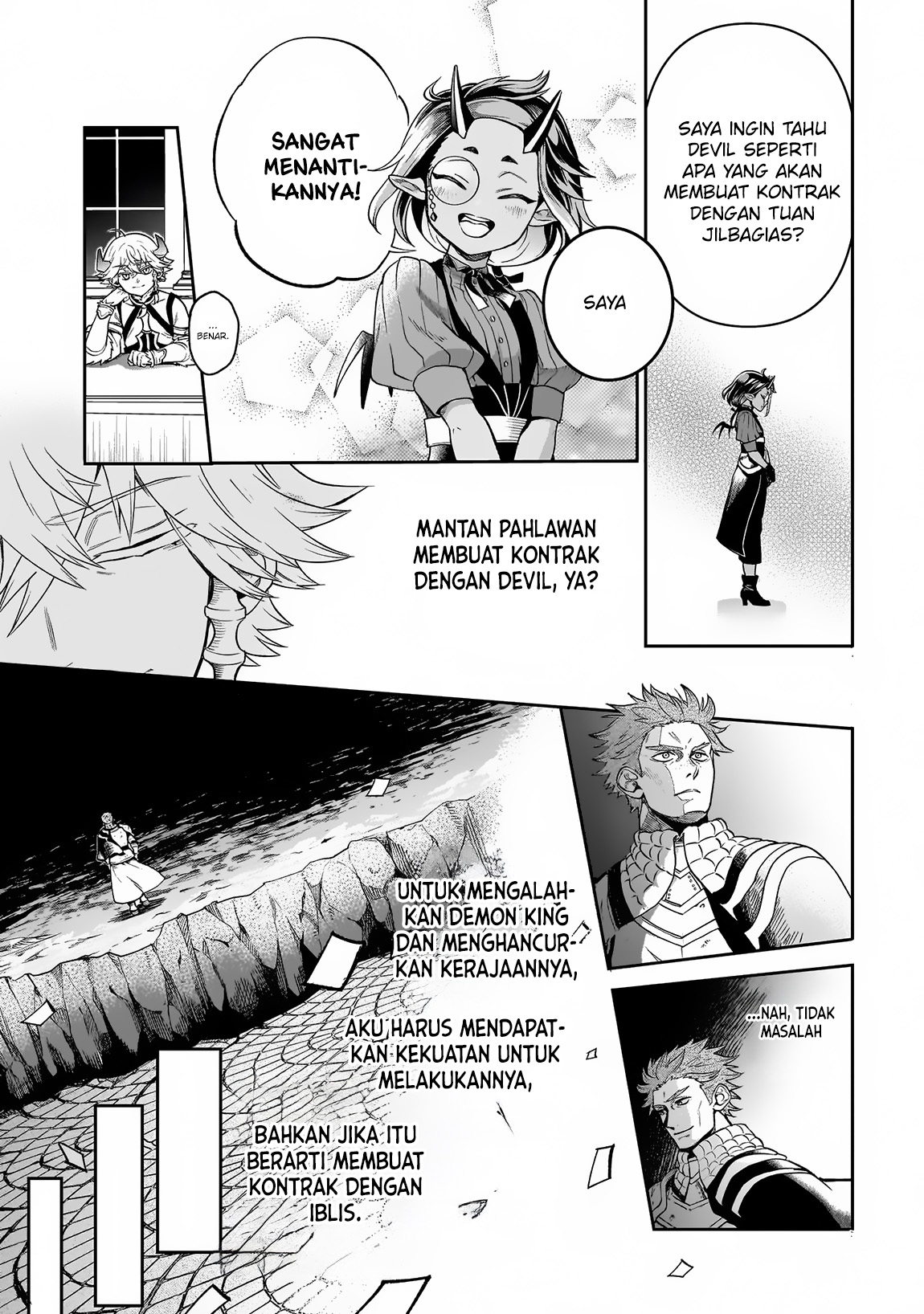 Dainana Maouji Jilbagias no Maou Keikokuki Chapter 4 - halaman 32