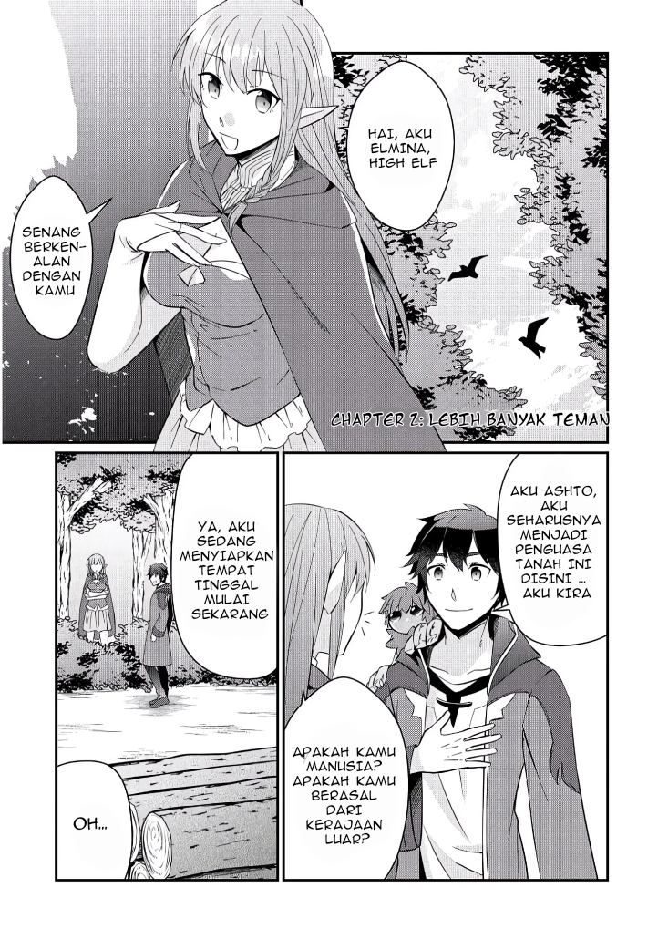 Daishizen no Mahoushi Ashto, Sutareta Ryouchi de Slow Life Chapter 2 - halaman 1
