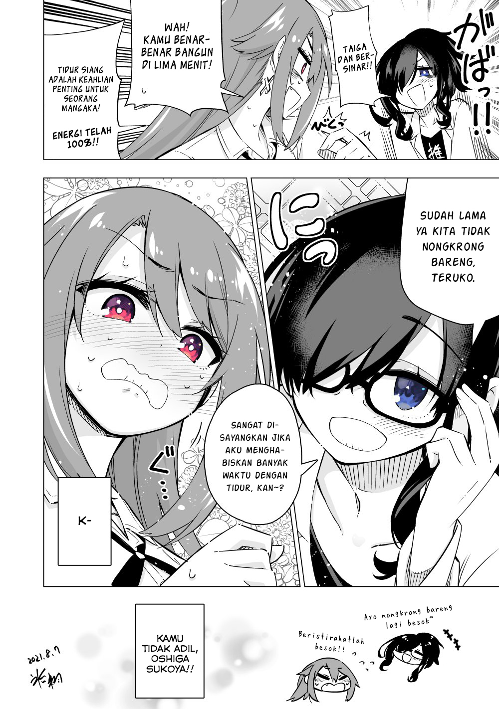 Daisuki na Shinyuu ga VTuber no Jibun ni Gachikoi shiteta Hanashi Chapter 3 - halaman 4
