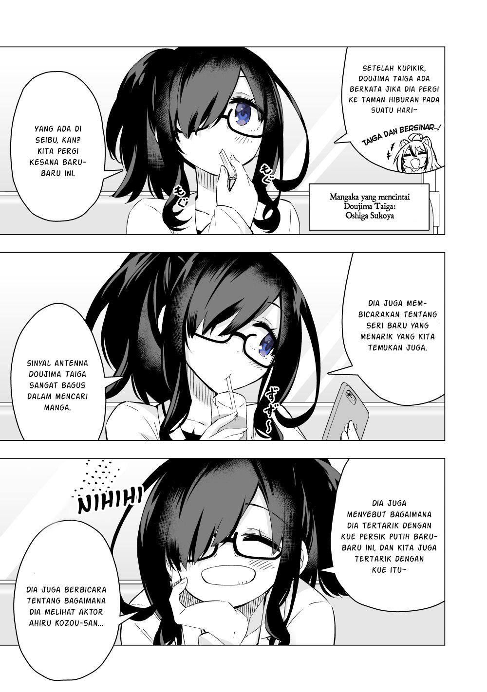 Daisuki na Shinyuu ga VTuber no Jibun ni Gachikoi shiteta Hanashi Chapter 4 - halaman 1