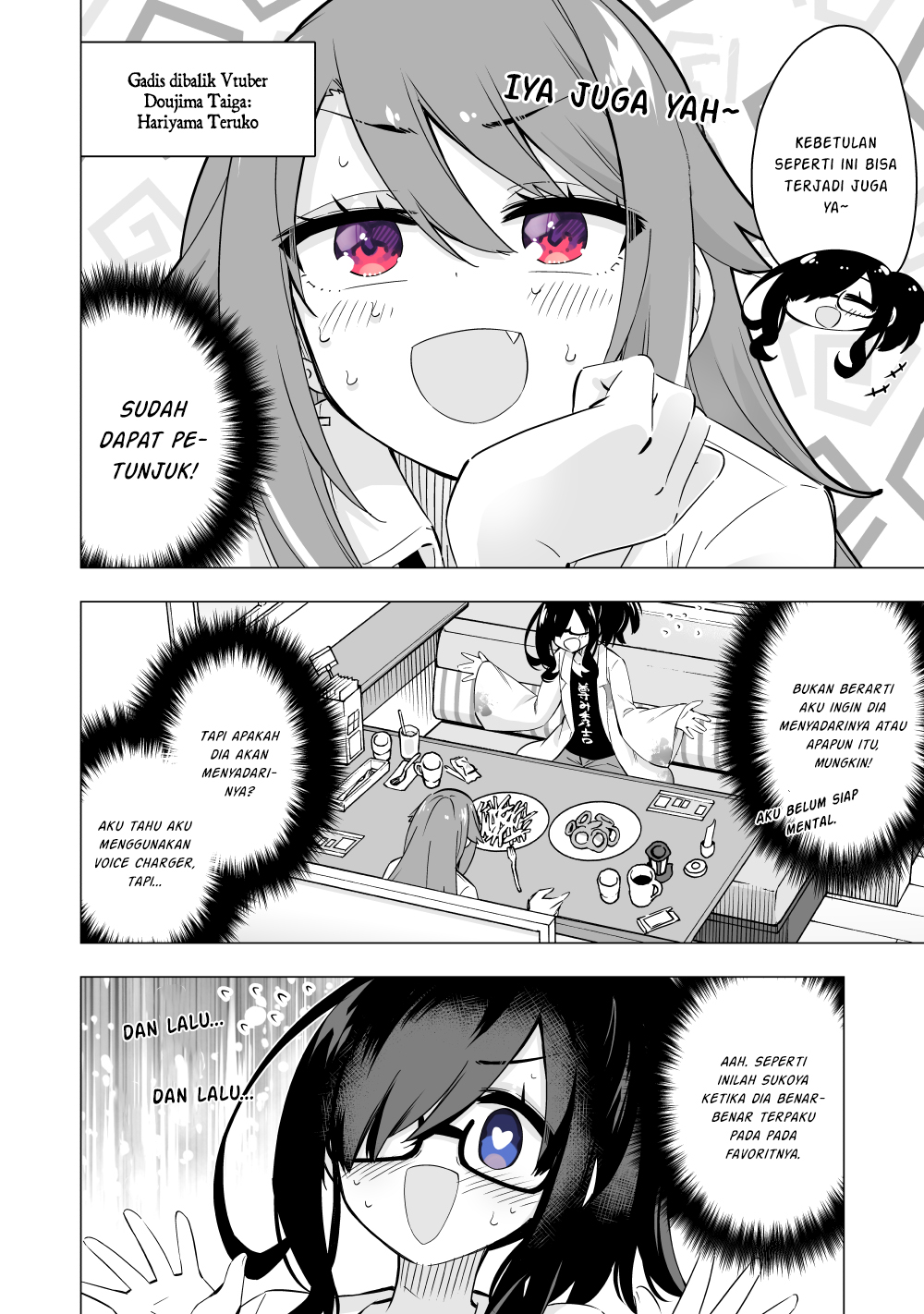 Daisuki na Shinyuu ga VTuber no Jibun ni Gachikoi shiteta Hanashi Chapter 4 - halaman 2