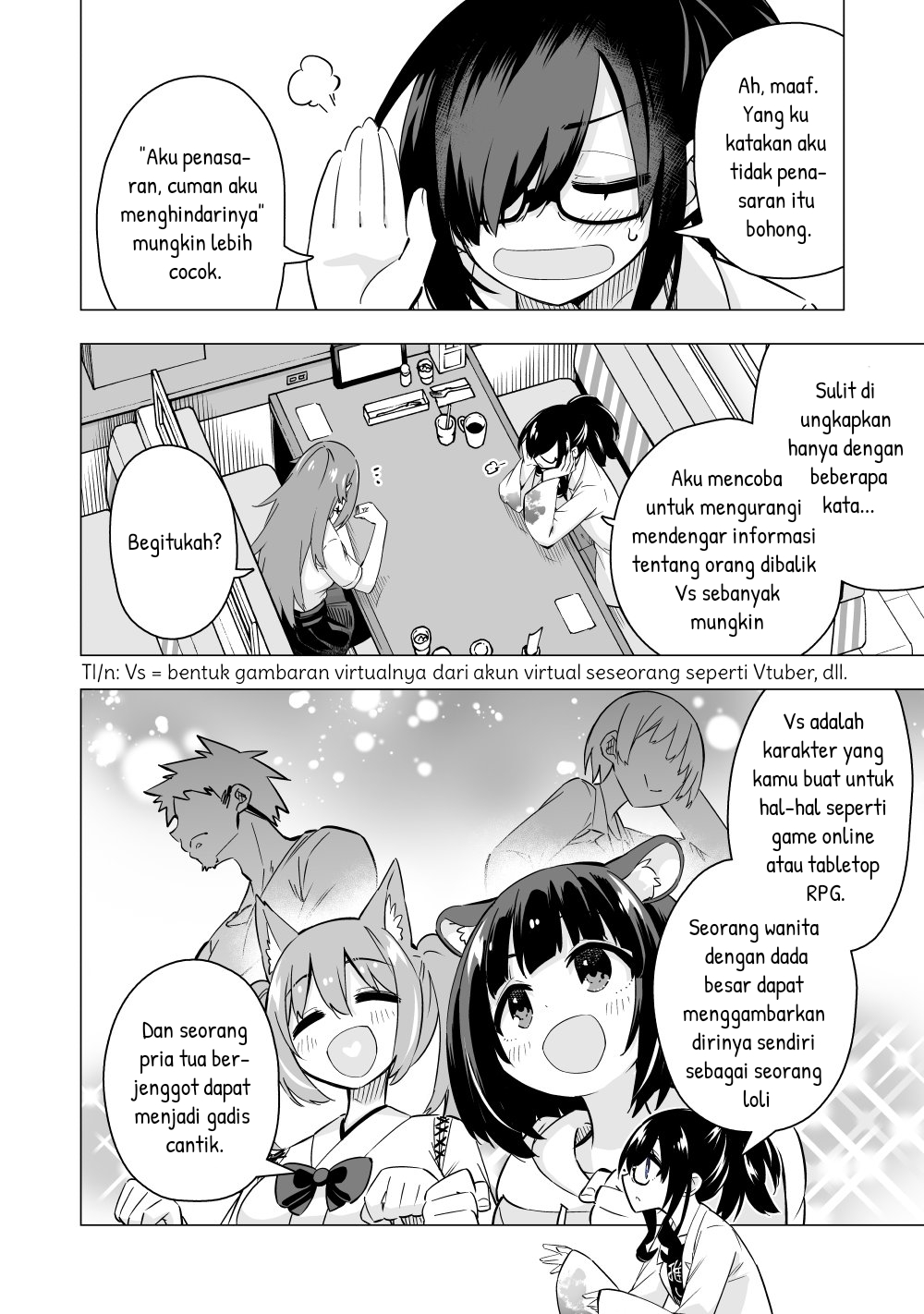 Daisuki na Shinyuu ga VTuber no Jibun ni Gachikoi shiteta Hanashi Chapter 5 - halaman 2